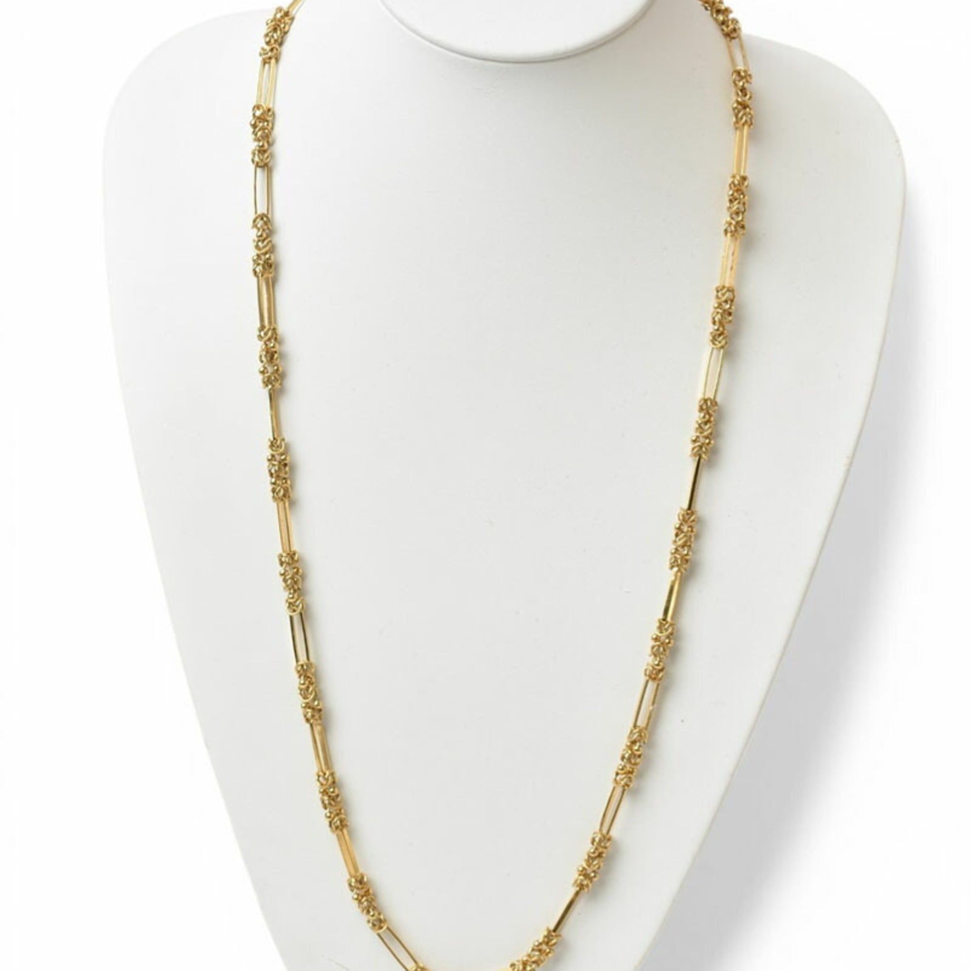 Givenchy Givenchy Long Necklace GIVENCHY GG 4G Gold Clasp Women's Size ONE SIZE - 5 Thumbnail