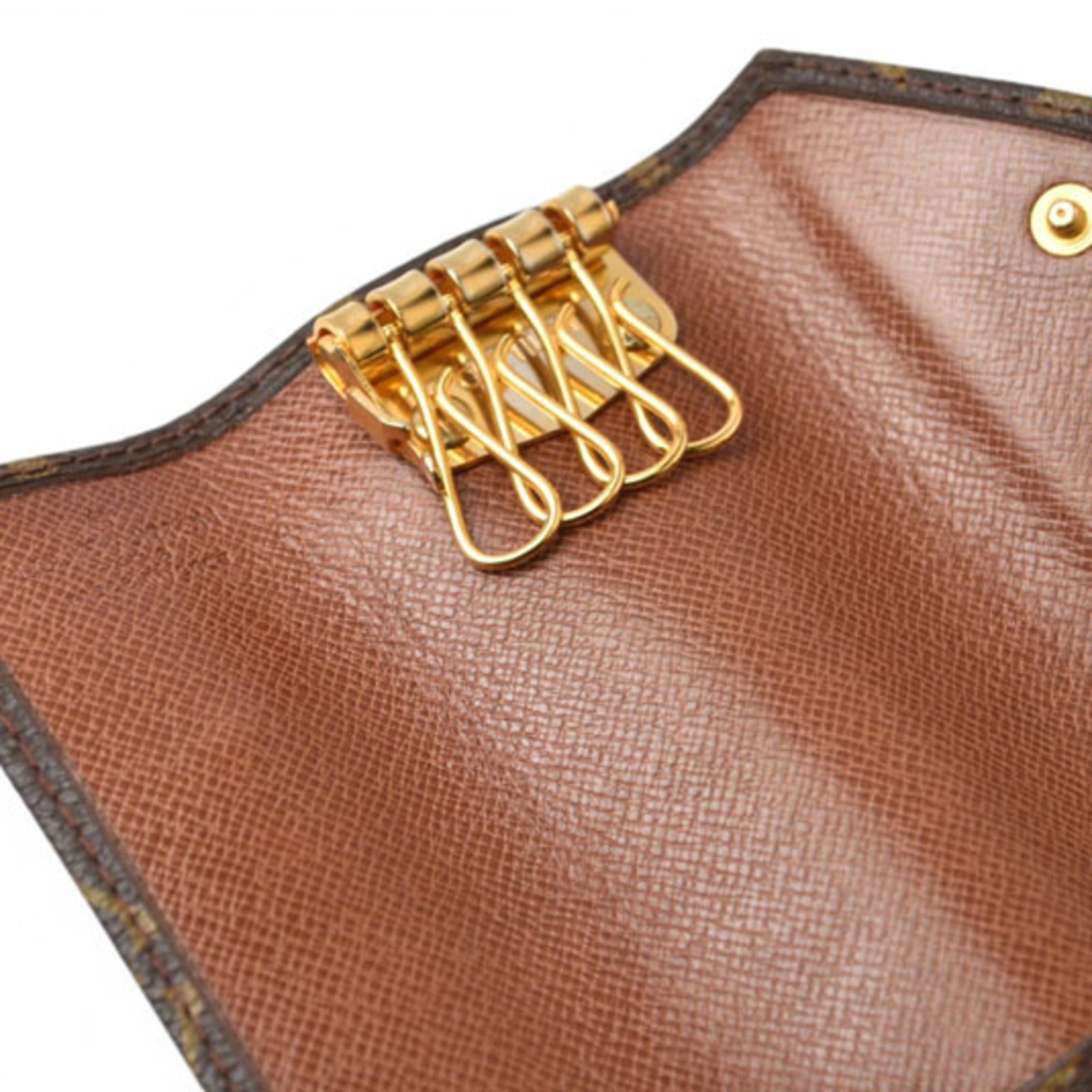 Louis Vuitton Louis Vuitton Key Case, LOUIS VUITTON 4-Key Monogram, No. 264 Size ONE SIZE - 5 Thumbnail