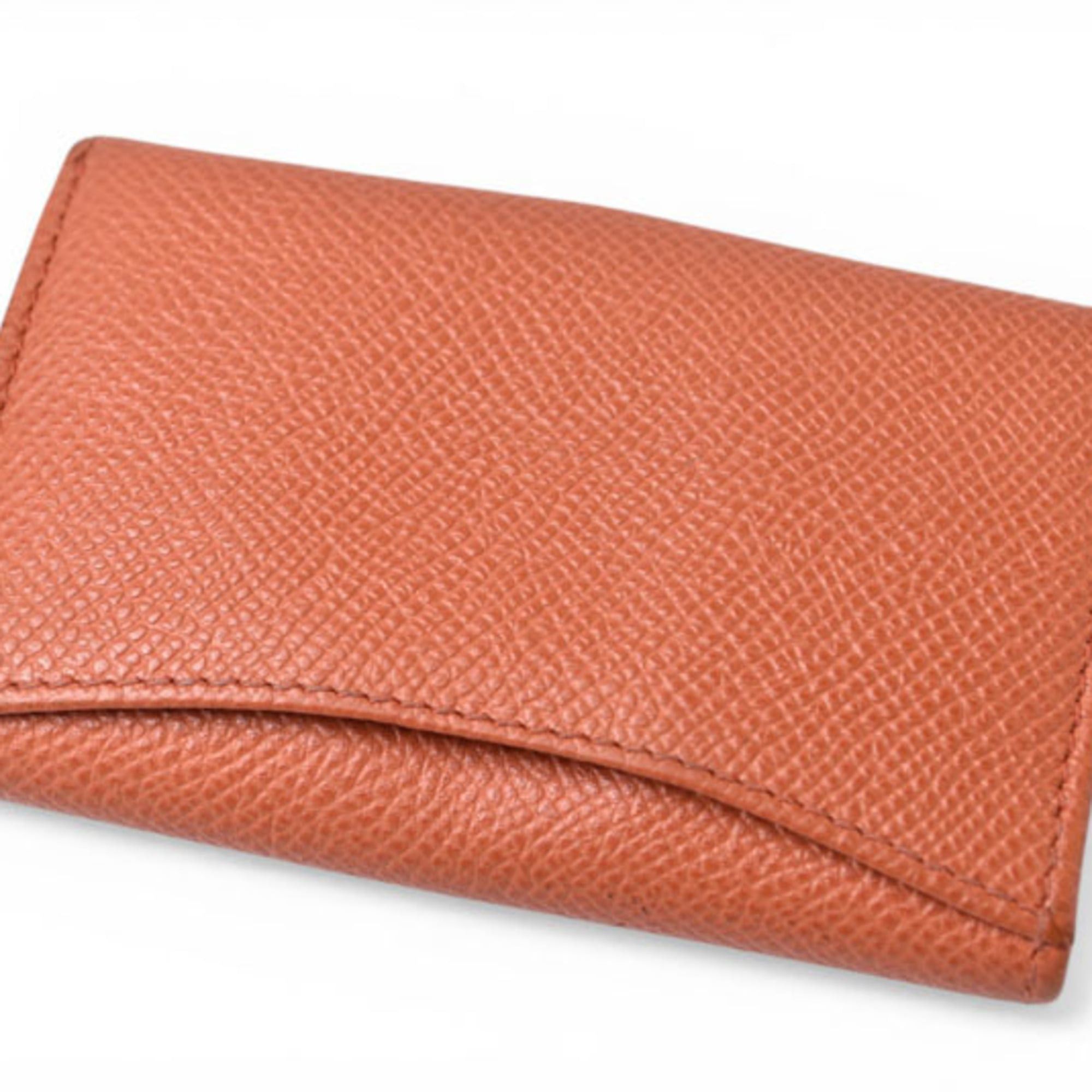 Bvlgari Bulgari coin case/card case, BVLGARI orange Size ONE SIZE - 5 Thumbnail