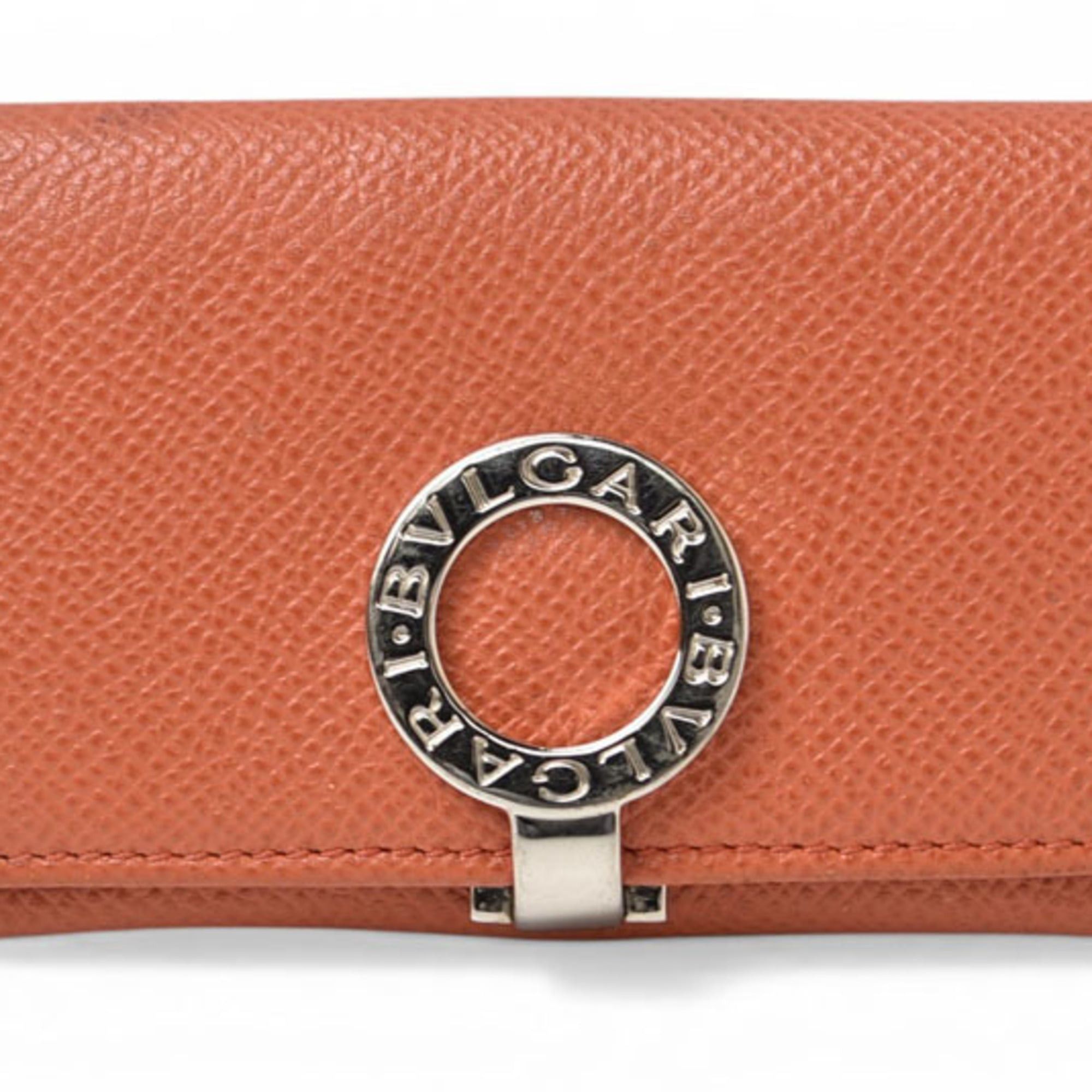 Bvlgari Bulgari coin case/card case, BVLGARI orange Size ONE SIZE - 2 Thumbnail