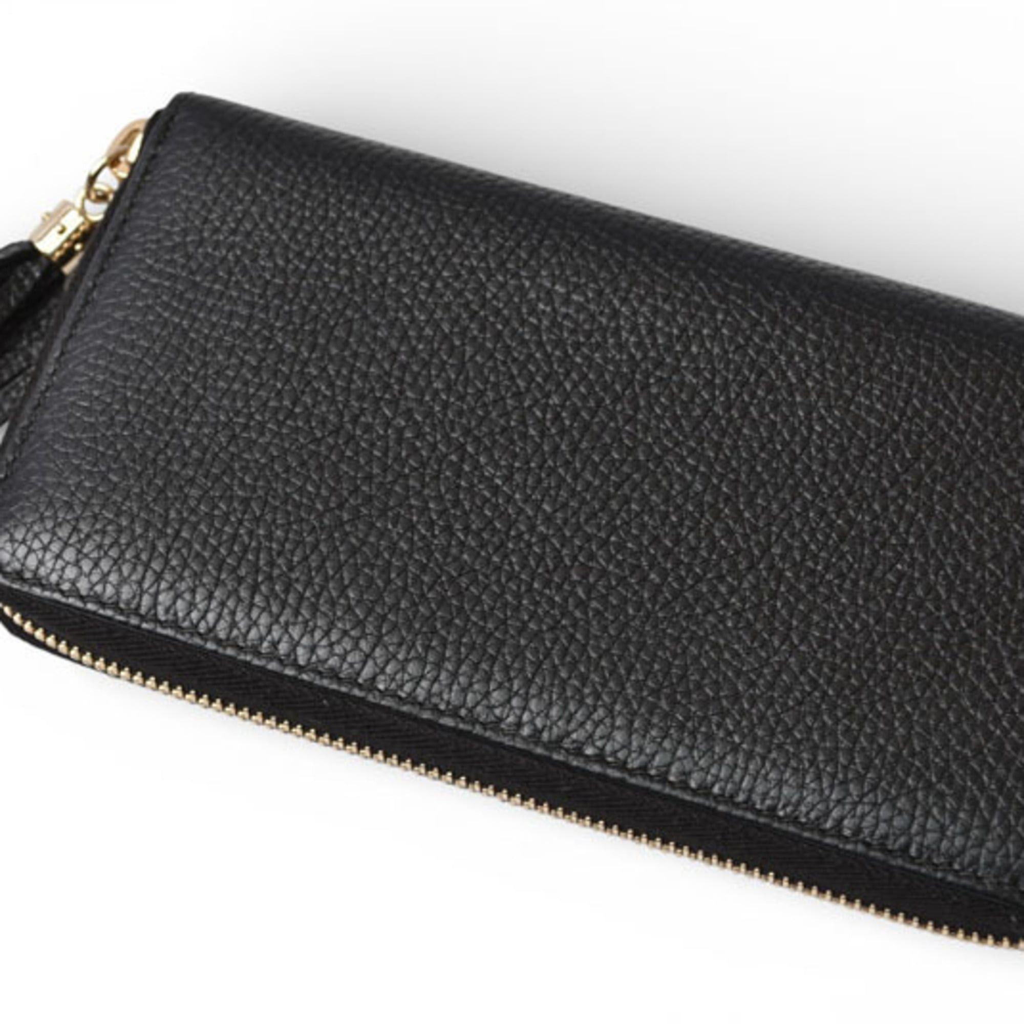Gucci Gucci Soho Interlocking G Long Wallet, Black, Round, 598187 Size ONE SIZE - 5 Thumbnail