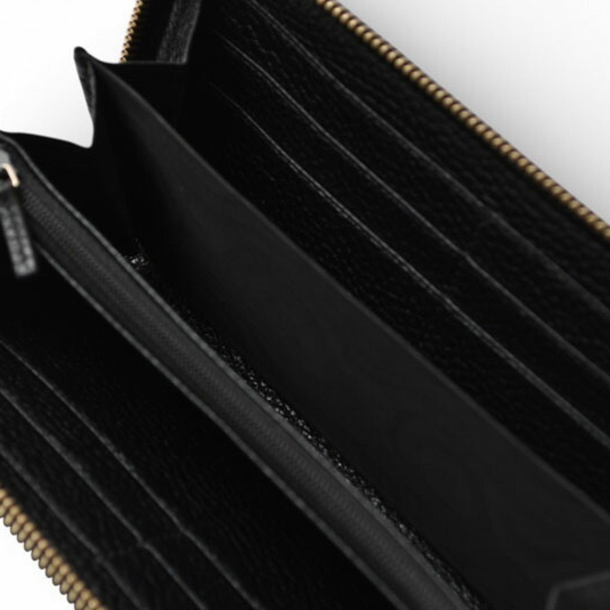 Gucci Gucci Soho Interlocking G Long Wallet, Black, Round, 598187 Size ONE SIZE - 7 Thumbnail