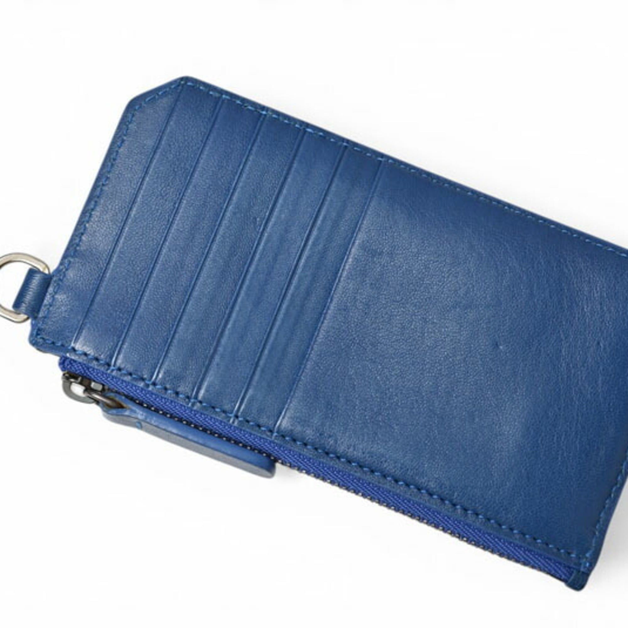 Jimmy Choo Jimmy Choo coin case/card holder, fragment case, blue, 192INGO.SAZ Size ONE SIZE - 4 Thumbnail