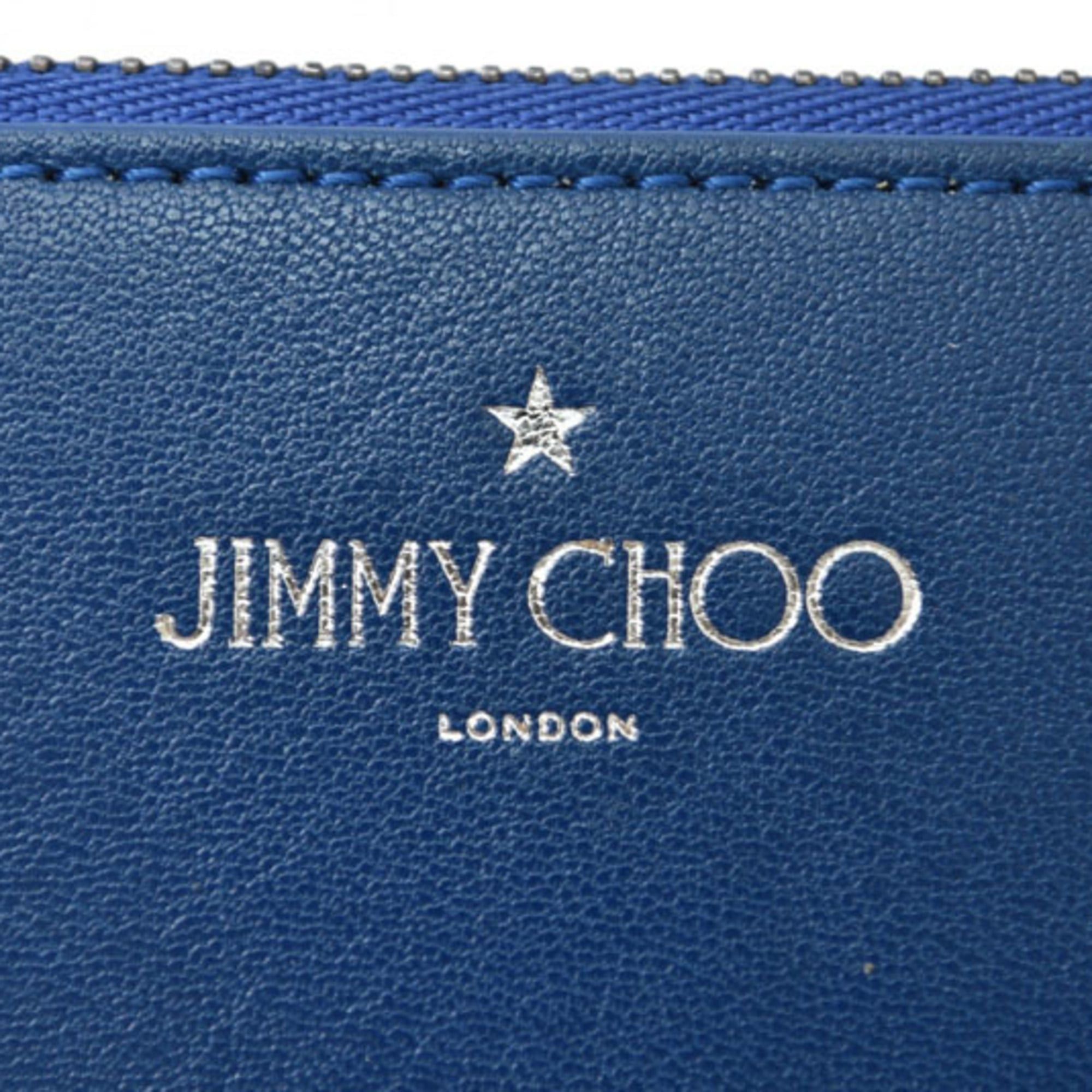 Jimmy Choo Jimmy Choo coin case/card holder, fragment case, blue, 192INGO.SAZ Size ONE SIZE - 6 Thumbnail