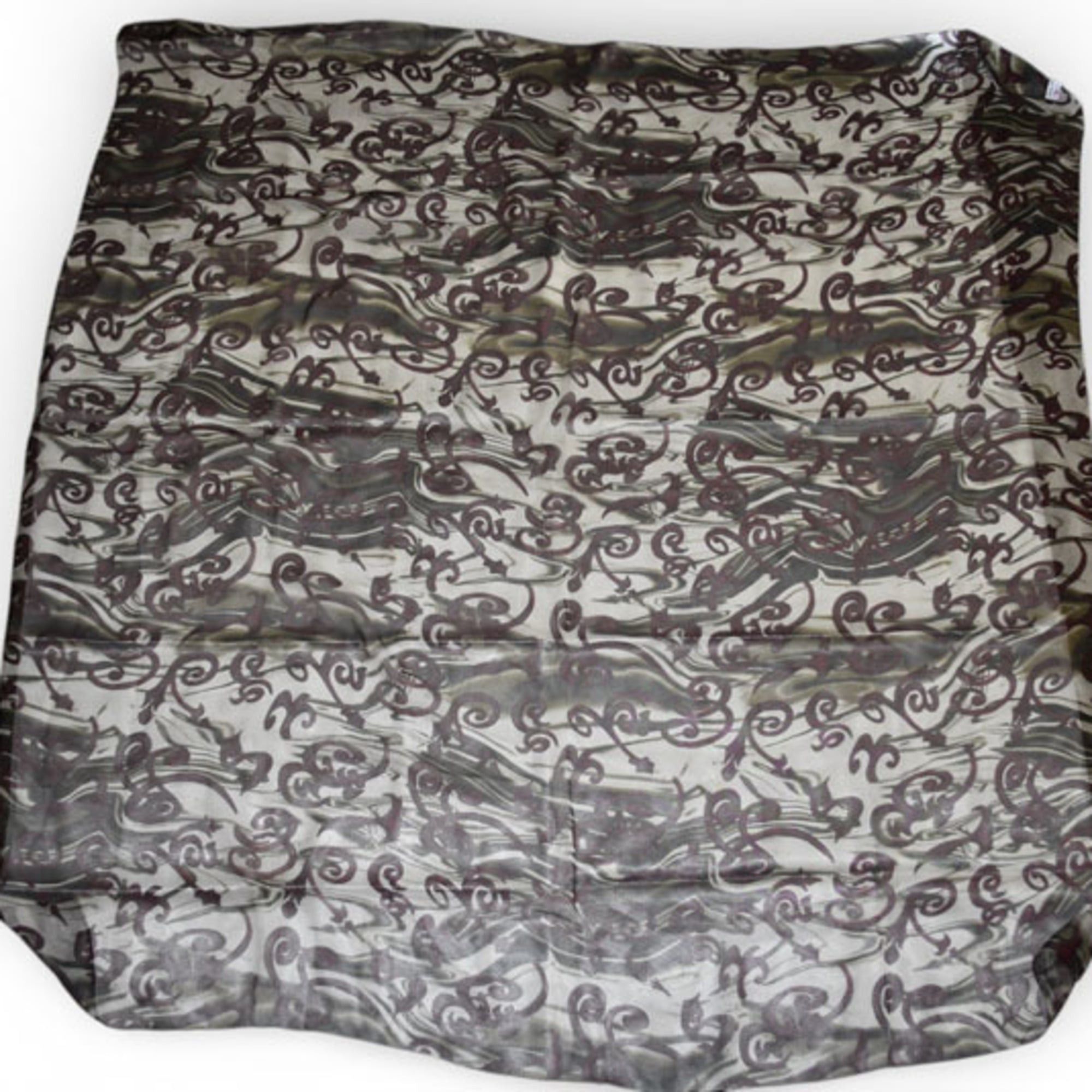 Salvatore Ferragamo Salvatore Ferragamo scarf, muffler, stole, purple, gray. Size ONE SIZE - 5 Thumbnail