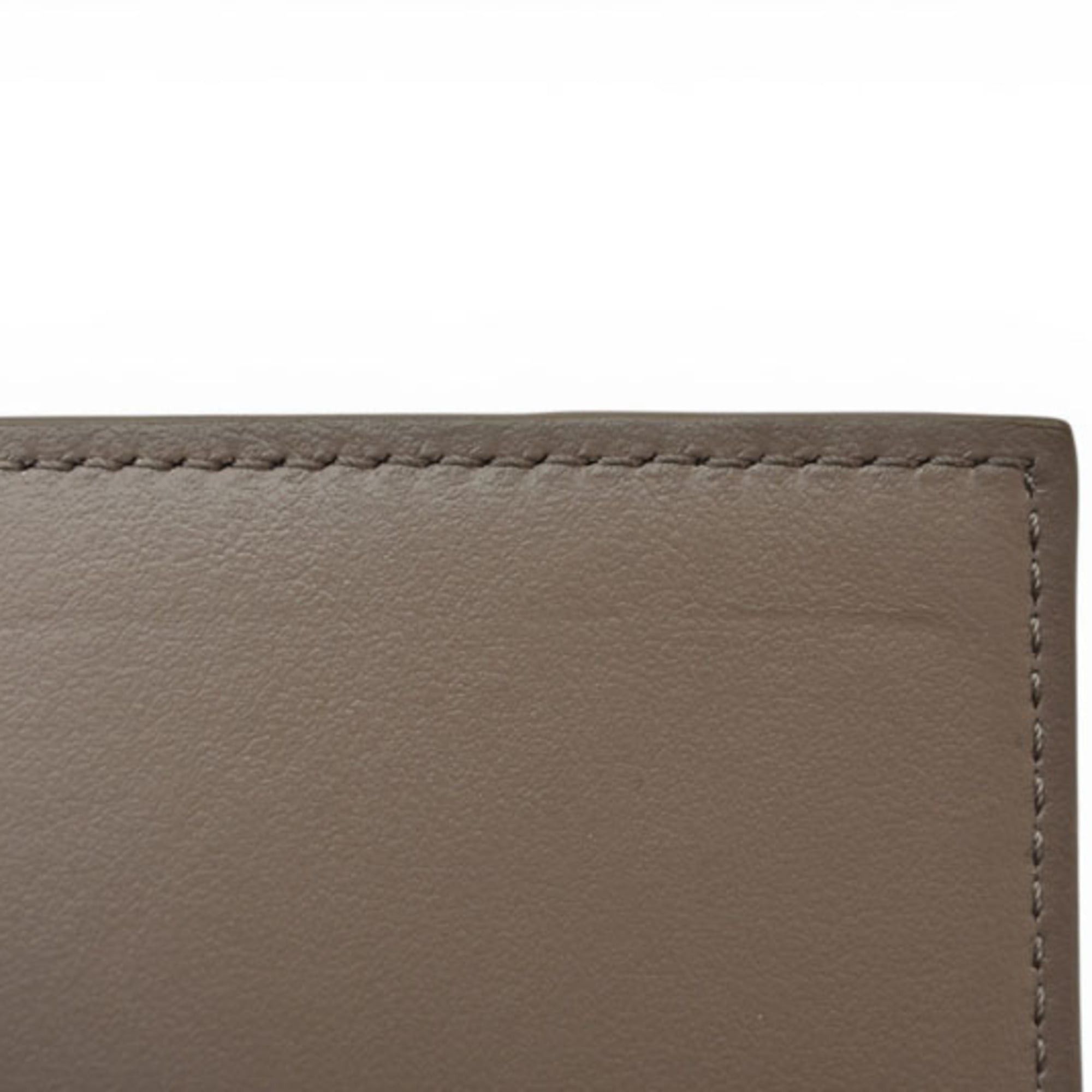 Celine Celine Bi-fold Mini Wallet with Strap - Two-tone Gray and Blue Size ONE SIZE - 13 Thumbnail