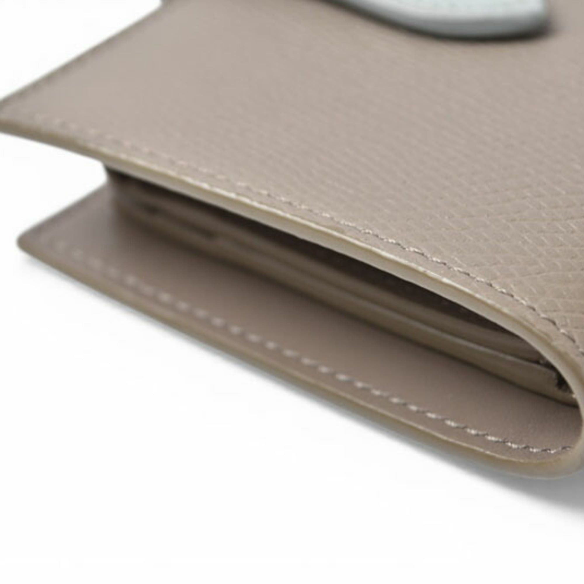 Celine Celine Bi-fold Mini Wallet with Strap - Two-tone Gray and Blue Size ONE SIZE - 7 Thumbnail