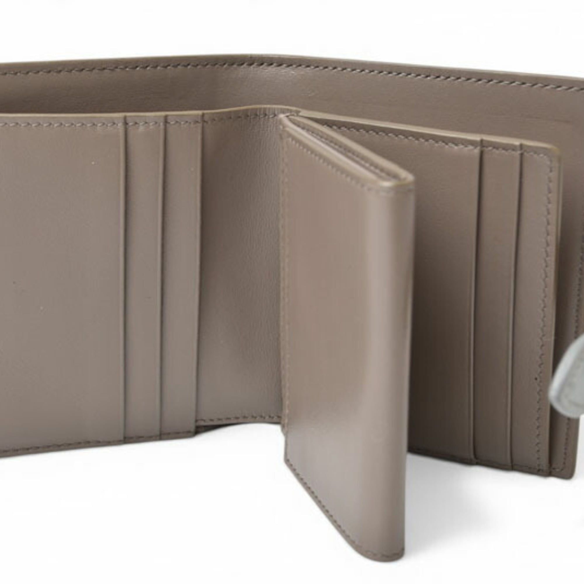 Celine Celine Bi-fold Mini Wallet with Strap - Two-tone Gray and Blue Size ONE SIZE - 14 Thumbnail