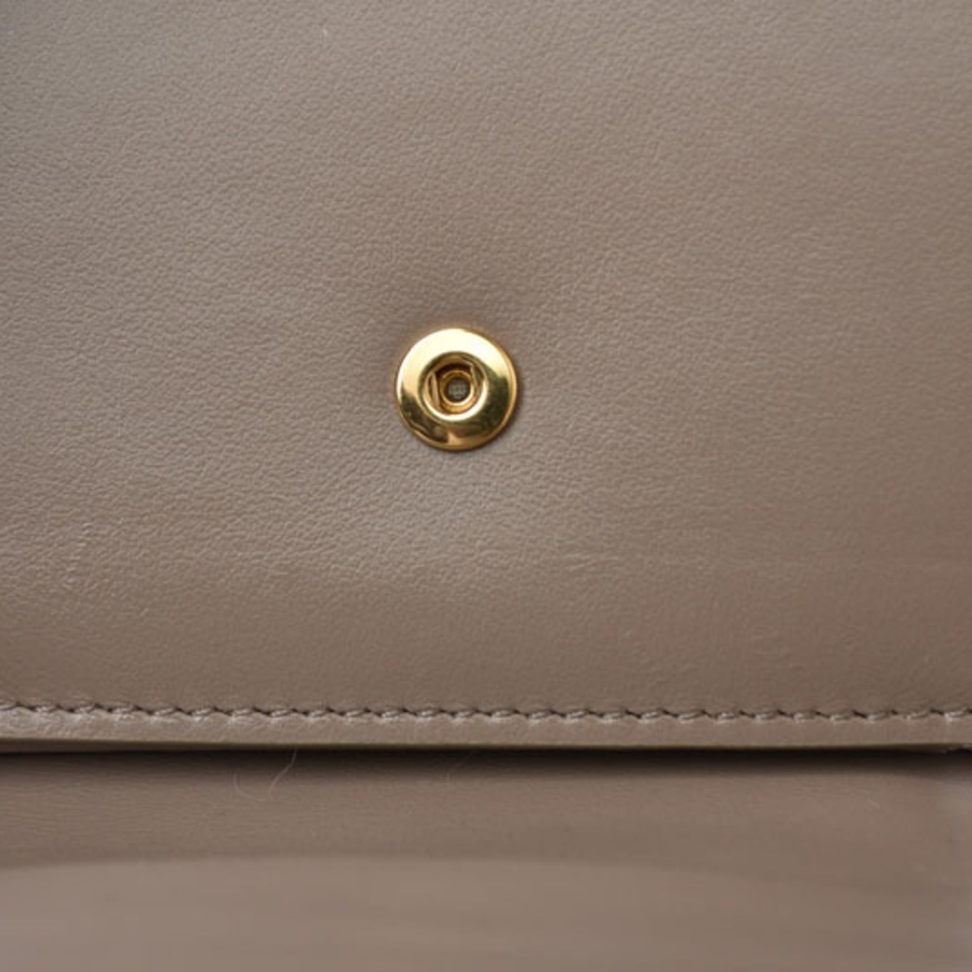 Celine Celine Bi-fold Mini Wallet with Strap - Two-tone Gray and Blue Size ONE SIZE - 17 Thumbnail