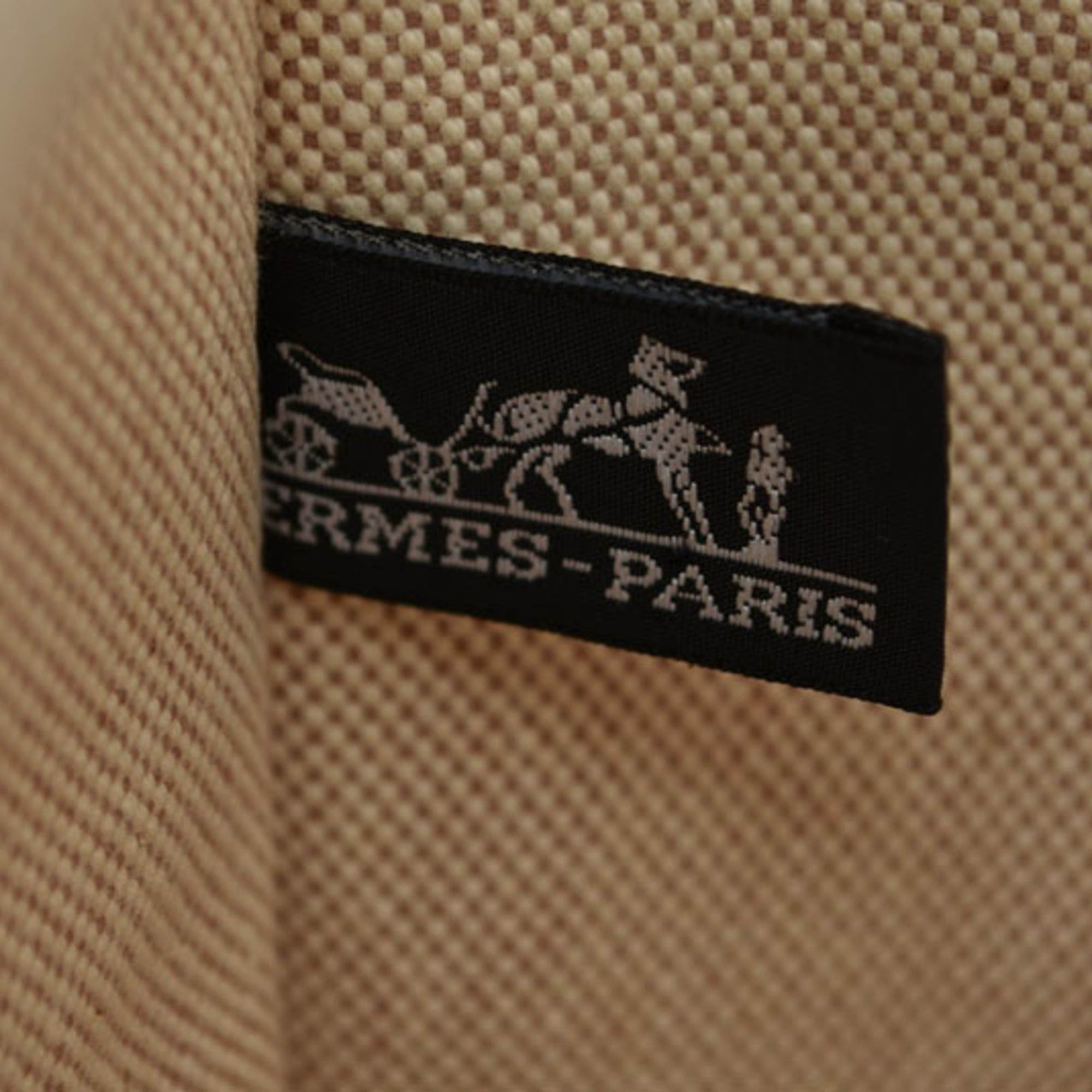 Hermes Hermes tote bag, Bora Cabas de Plage GM, palladium hardware, canvas, beige. Size ONE SIZE - 5 Thumbnail
