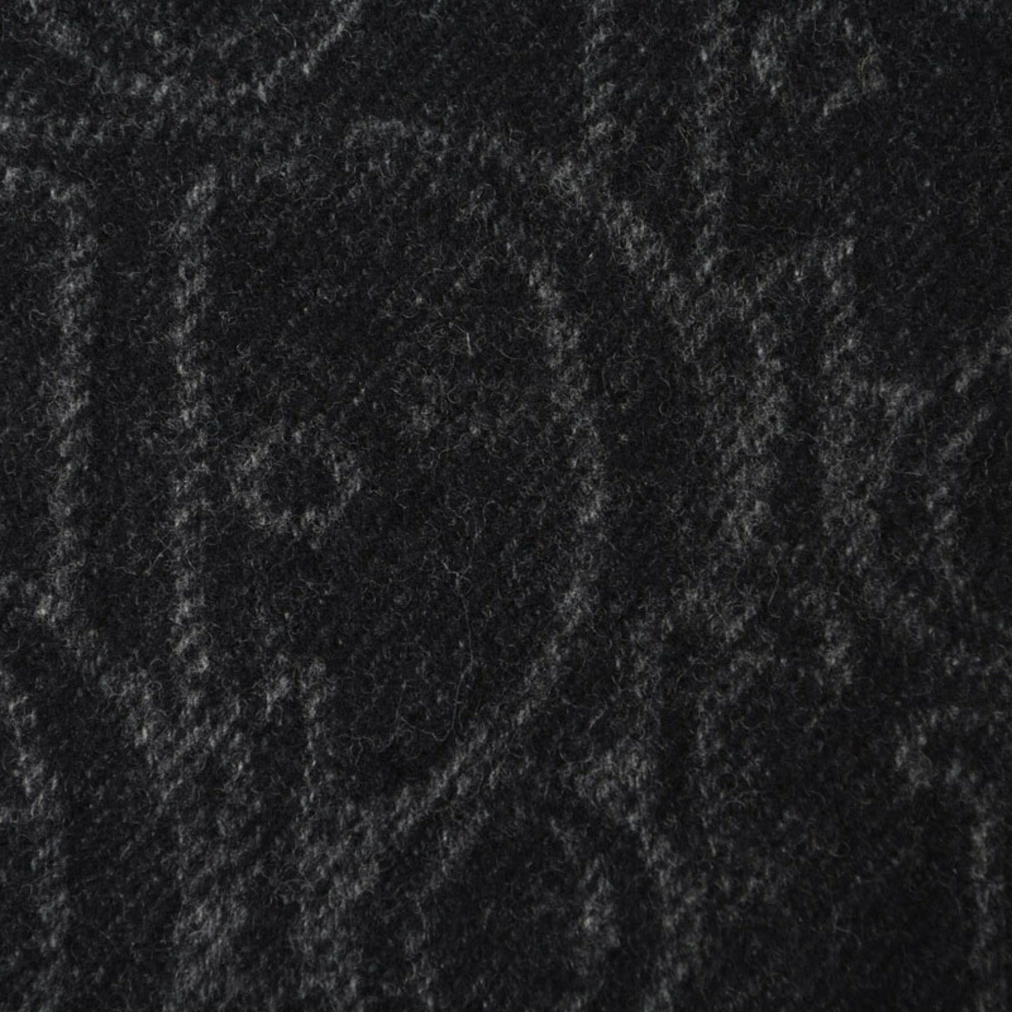 Dior Christian Dior Scarf, Winter Wool, Cashmere, Trotter Pattern, Black, Gray Size ONE SIZE - 6 Thumbnail