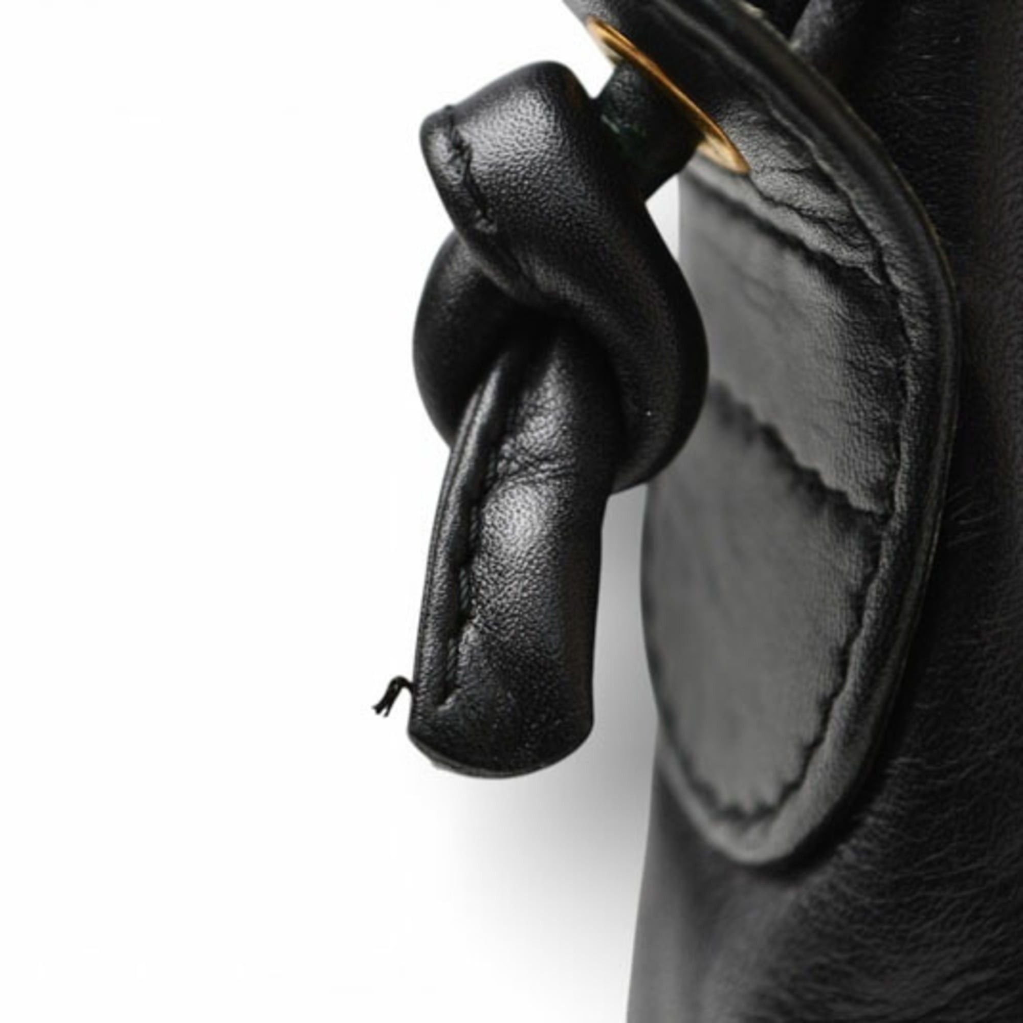 Loewe Loewe shoulder bag, LOEWE Anagram leather, black. Size ONE SIZE - 11 Thumbnail