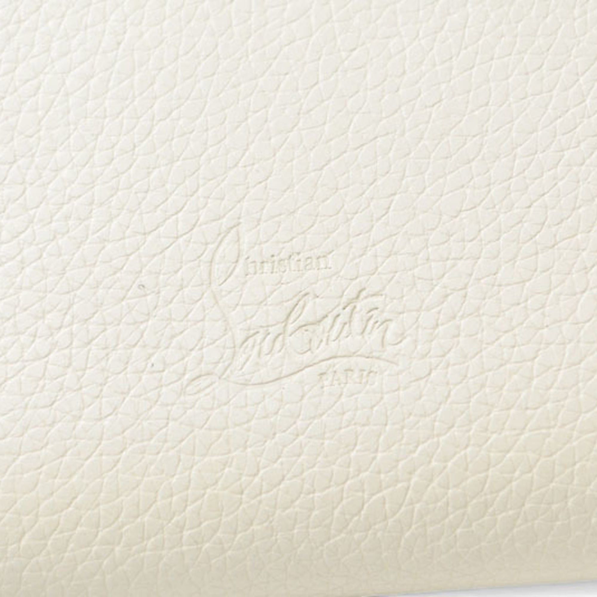 Christian Louboutin Christian Louboutin Panettone Zipped Long Wallet, White, 1165044W167 Size ONE SIZE - 6 Thumbnail