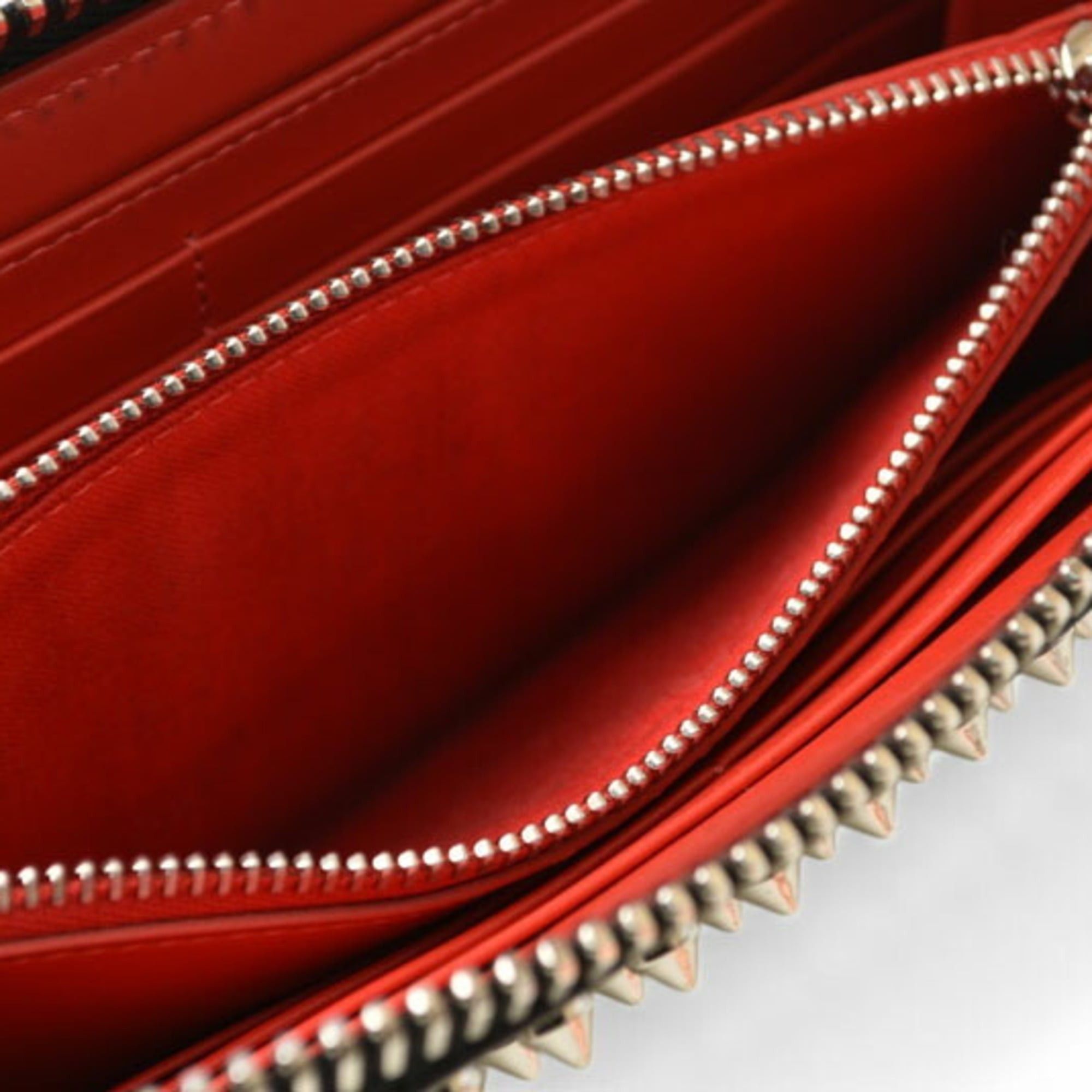 Christian Louboutin Christian Louboutin Panettone Zipped Long Wallet, White, 1165044W167 Size ONE SIZE - 14 Thumbnail