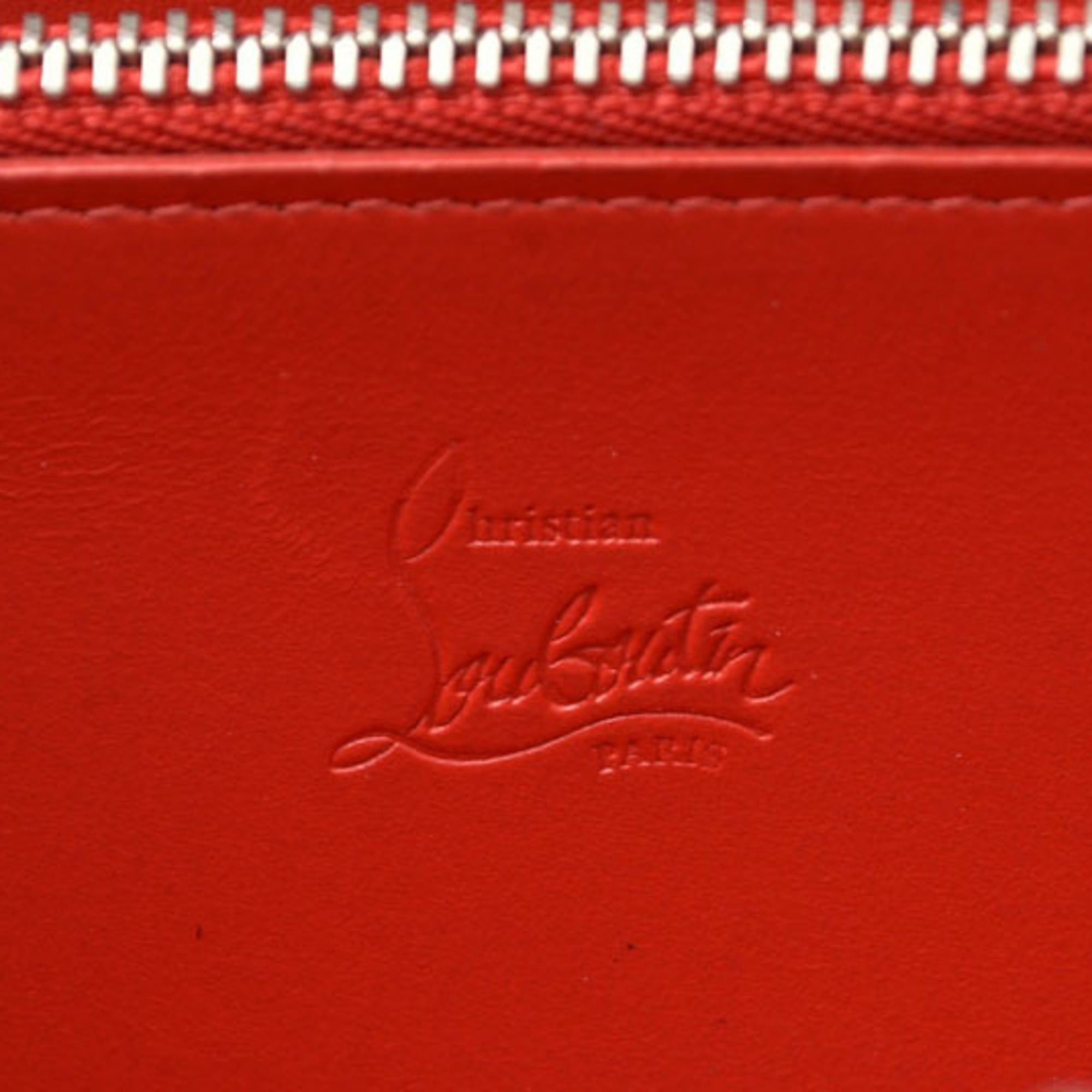 Christian Louboutin Christian Louboutin Panettone Zipped Long Wallet, White, 1165044W167 Size ONE SIZE - 11 Thumbnail