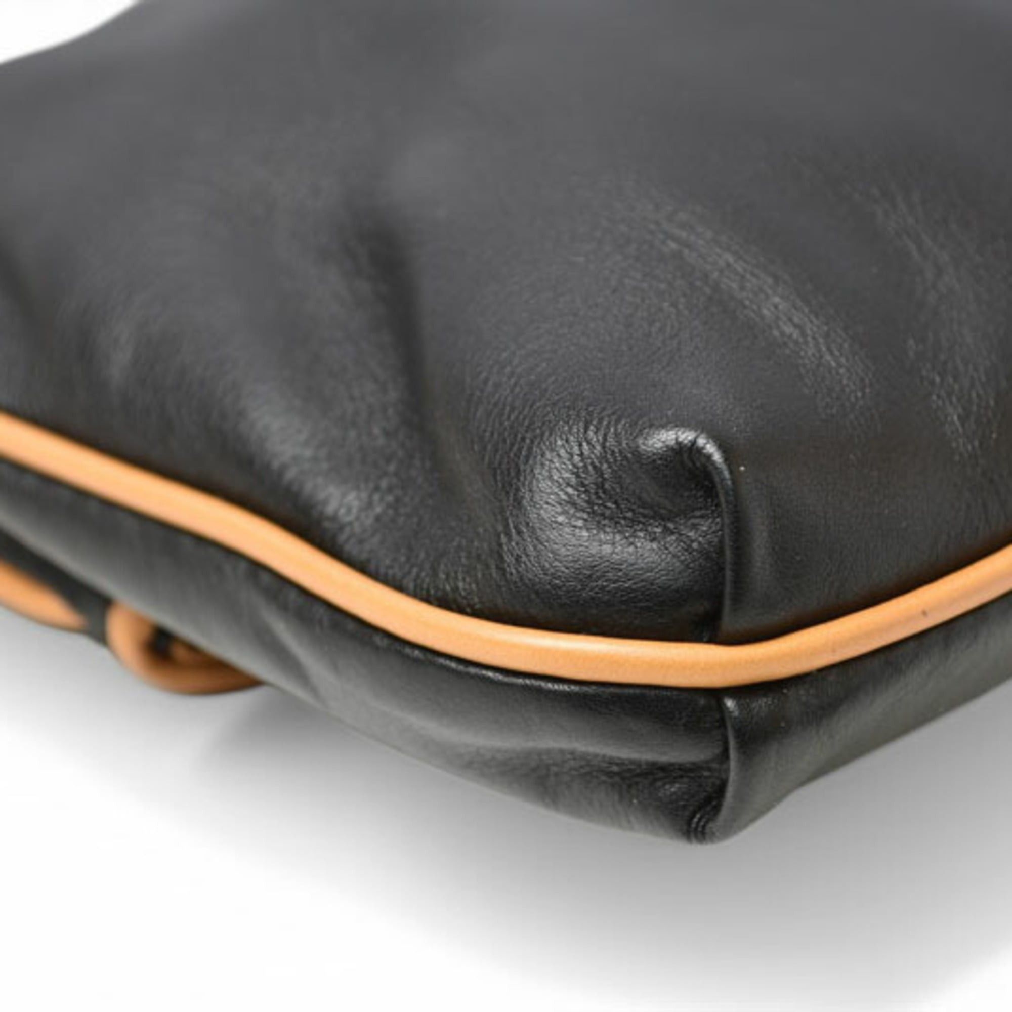 Celine Celine Clutch Pouch Bag CELINE Triomphe Black Size ONE SIZE - 4 Thumbnail