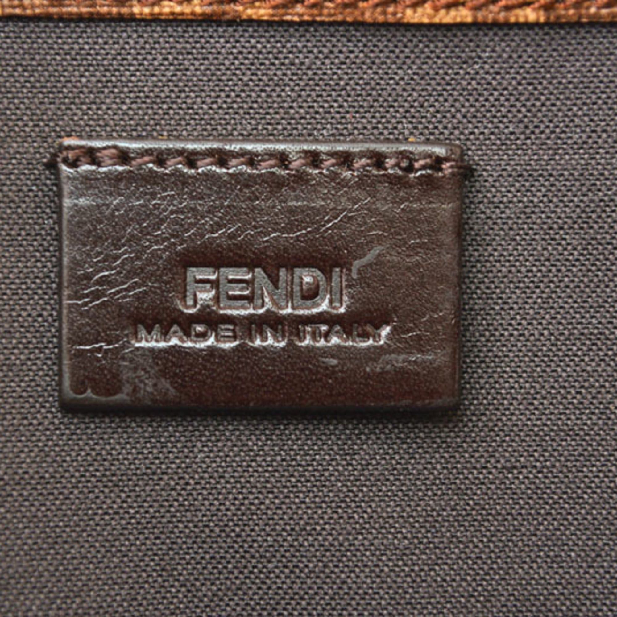 Fendi Fendi Long Wallet 8M0021 YG1 ZUCCA Pattern Beige Brown Size ONE SIZE - 10 Thumbnail