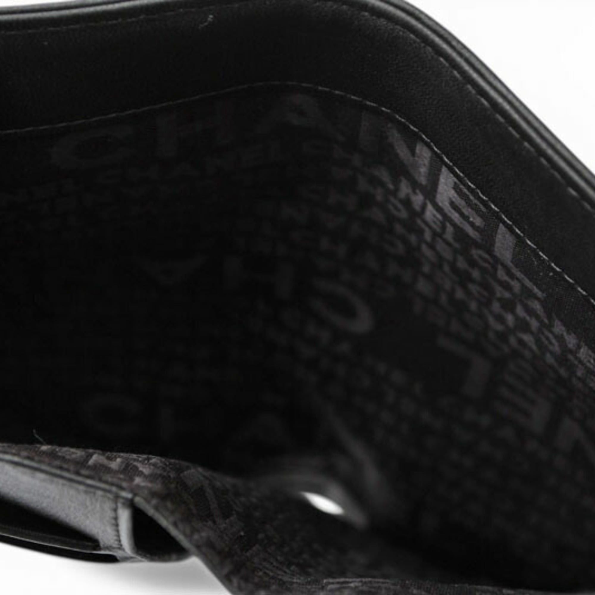 Chanel Chanel Long Wallet Lambskin Icon Black Size ONE SIZE - 10 Thumbnail