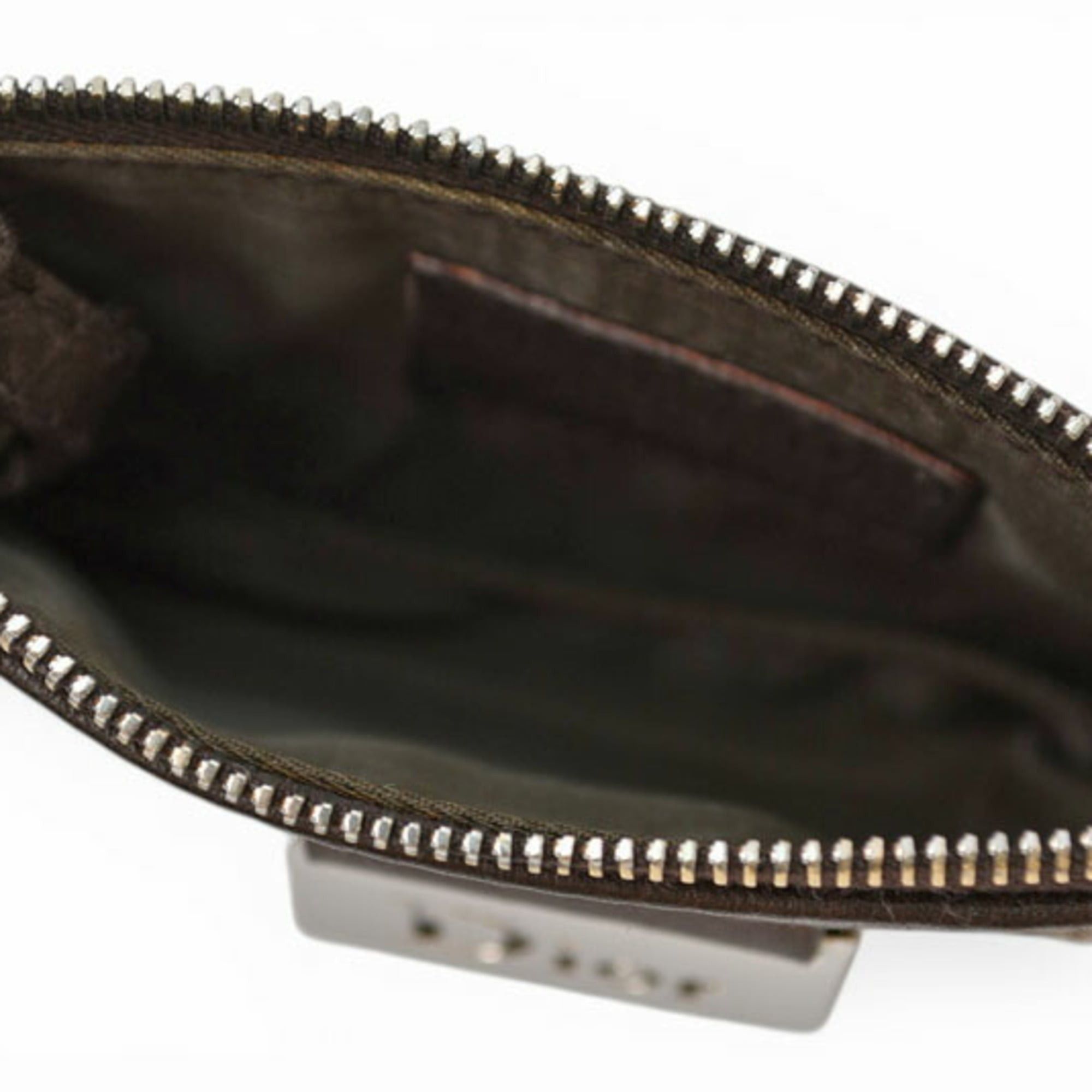Dior Christian Dior Key Pouch Coin Case - Street Chic Beige Brown Size ONE SIZE - 7 Thumbnail