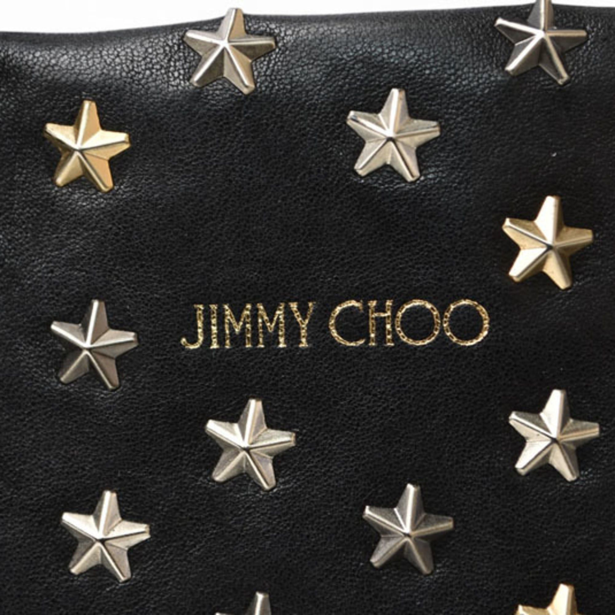 Jimmy Choo Jimmy Choo handbag/shoulder bag, JIMMY CHOO 2-way Mini Sara, leather, star studs, black mix. Size ONE SIZE - 5 Thumbnail