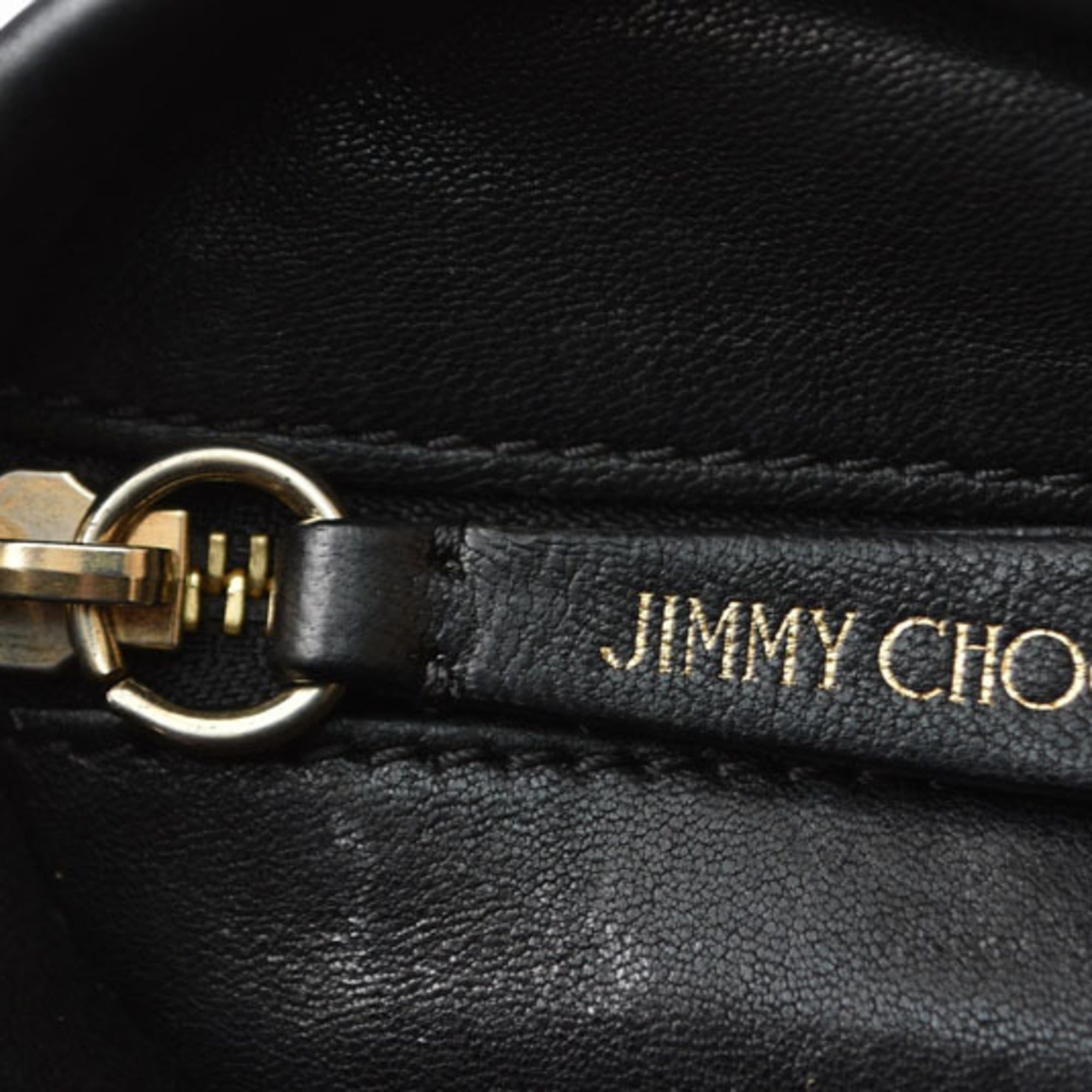 Jimmy Choo Jimmy Choo handbag/shoulder bag, JIMMY CHOO 2-way Mini Sara, leather, star studs, black mix. Size ONE SIZE - 8 Thumbnail