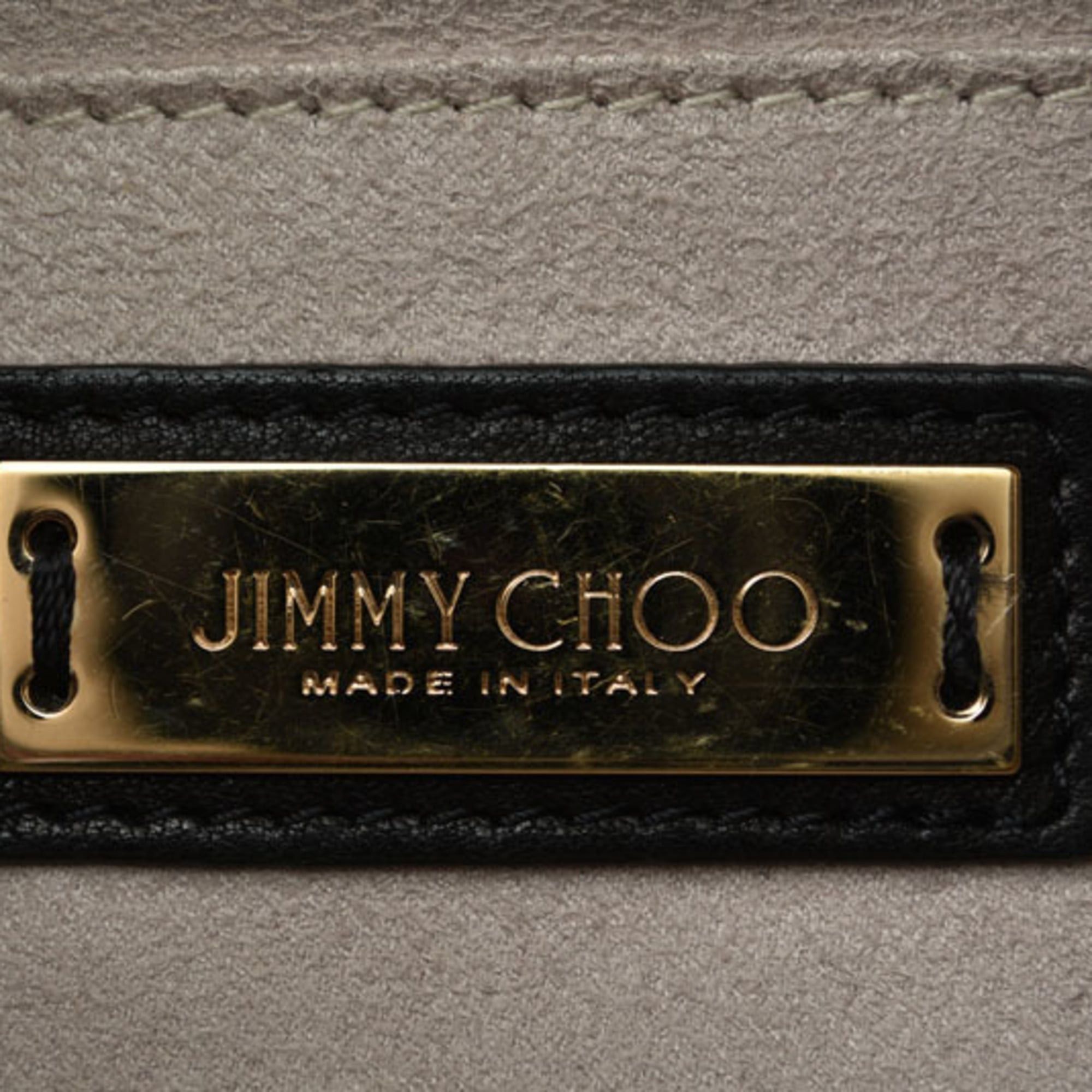 Jimmy Choo Jimmy Choo handbag/shoulder bag, JIMMY CHOO 2-way Mini Sara, leather, star studs, black mix. Size ONE SIZE - 15 Thumbnail