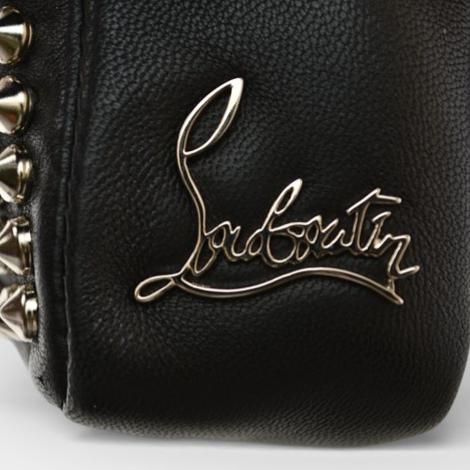 Christian Louboutin Christian Louboutin Chain Mini Shoulder Bag 2-way Sweet Charity Black Size ONE SIZE - 18 Thumbnail