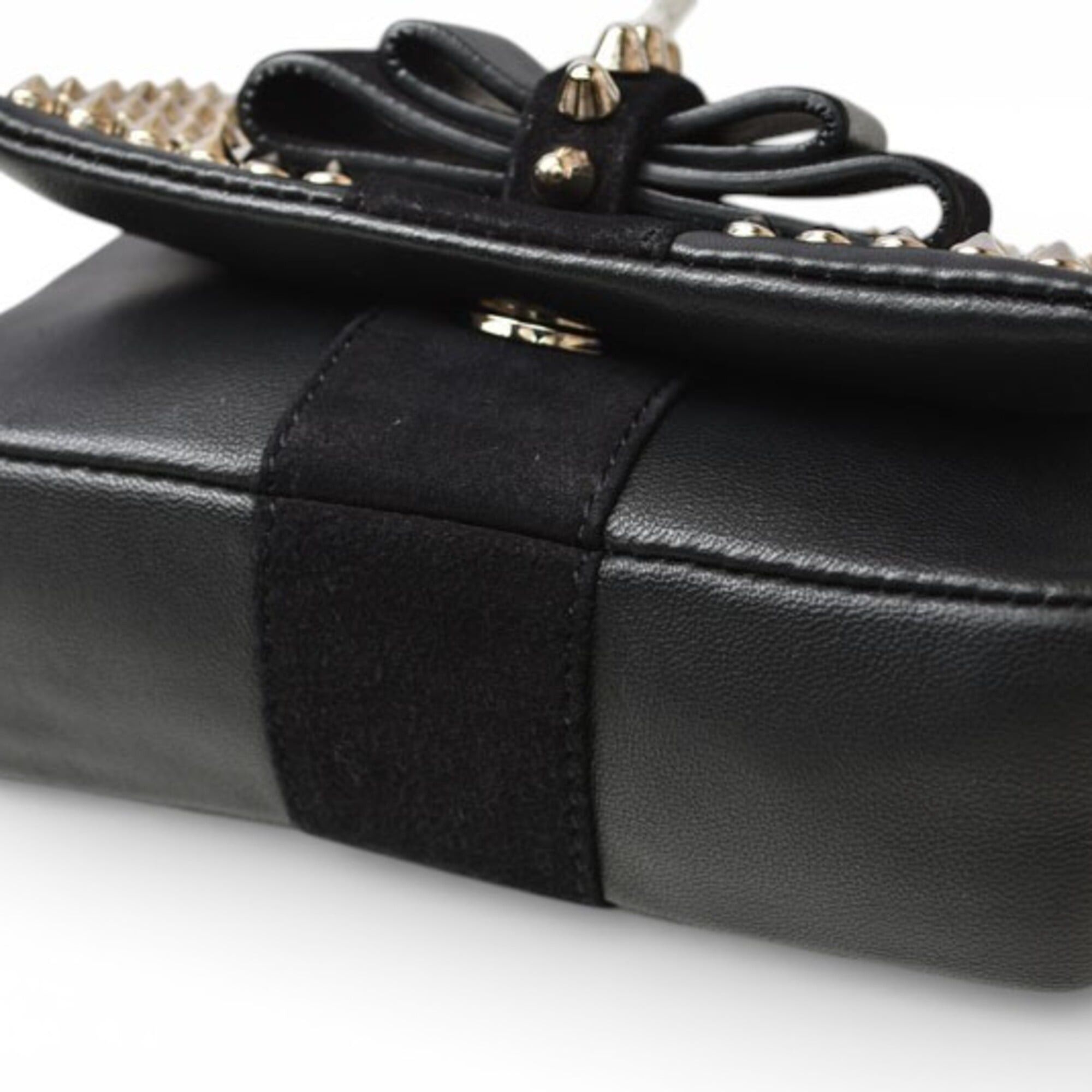 Christian Louboutin Christian Louboutin Chain Mini Shoulder Bag 2-way Sweet Charity Black Size ONE SIZE - 8 Thumbnail