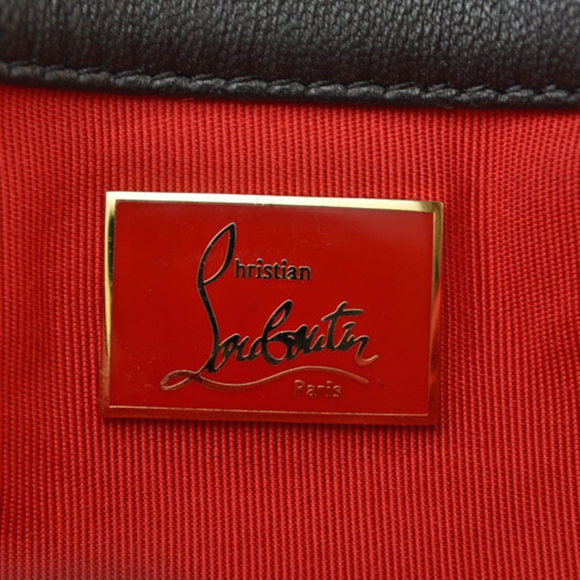 Christian Louboutin Christian Louboutin Chain Mini Shoulder Bag 2-way Sweet Charity Black Size ONE SIZE - 15 Thumbnail