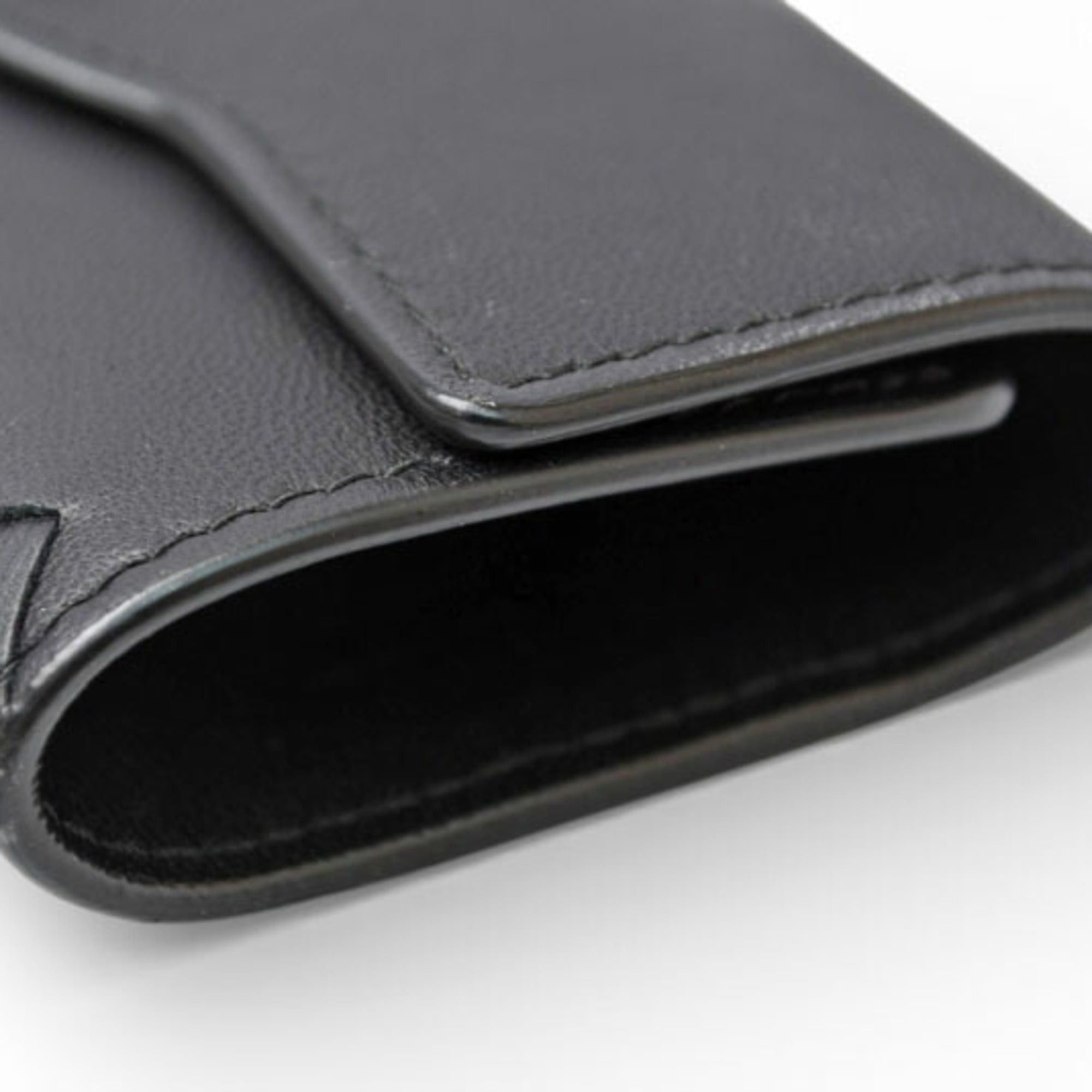 Bottega Veneta Bottega Veneta Key Case Ring BOTTEGA VENETA 6-ring Intrecciato Nappa Black Size ONE SIZE - 8 Thumbnail
