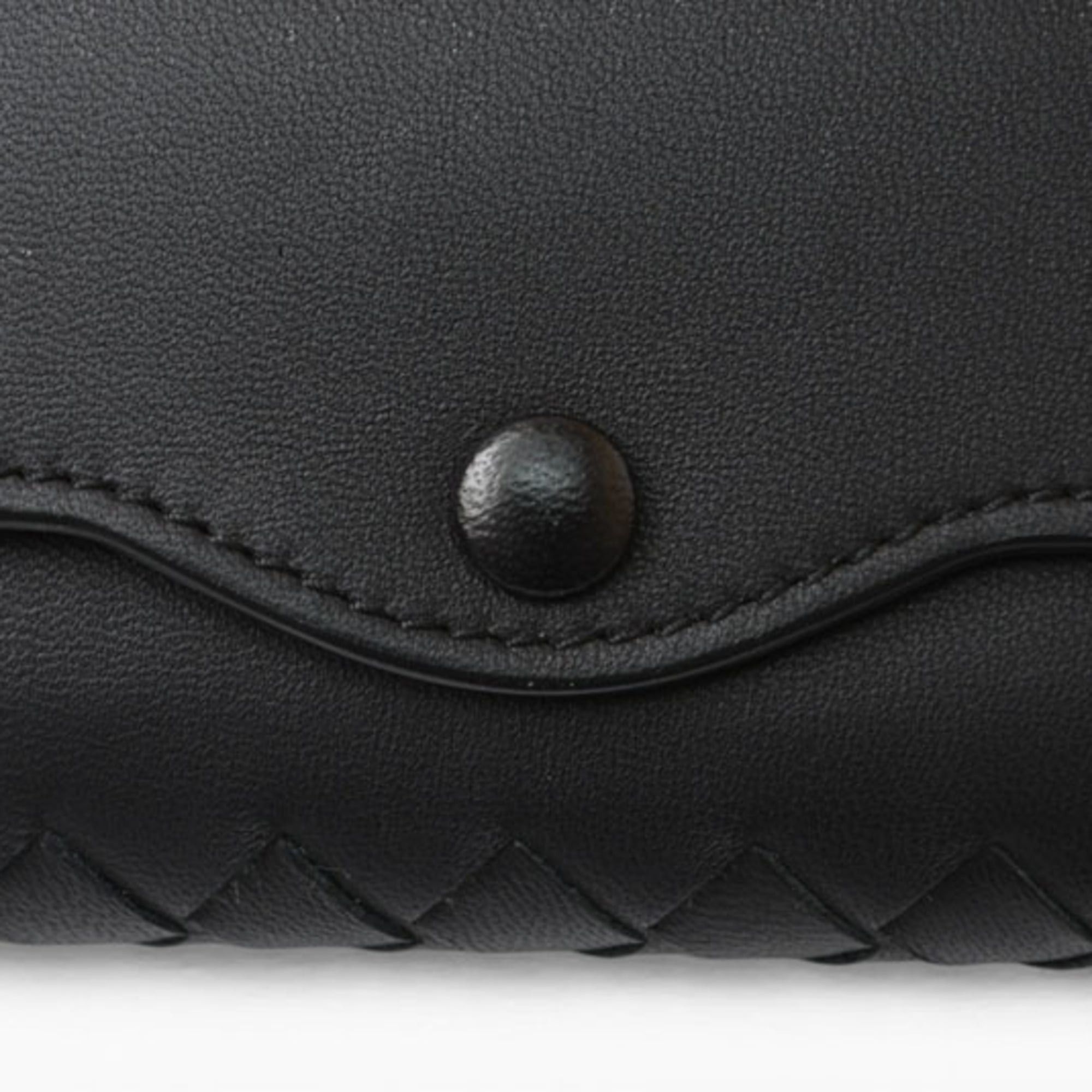 Bottega Veneta Bottega Veneta Key Case Ring BOTTEGA VENETA 6-ring Intrecciato Nappa Black Size ONE SIZE - 7 Thumbnail