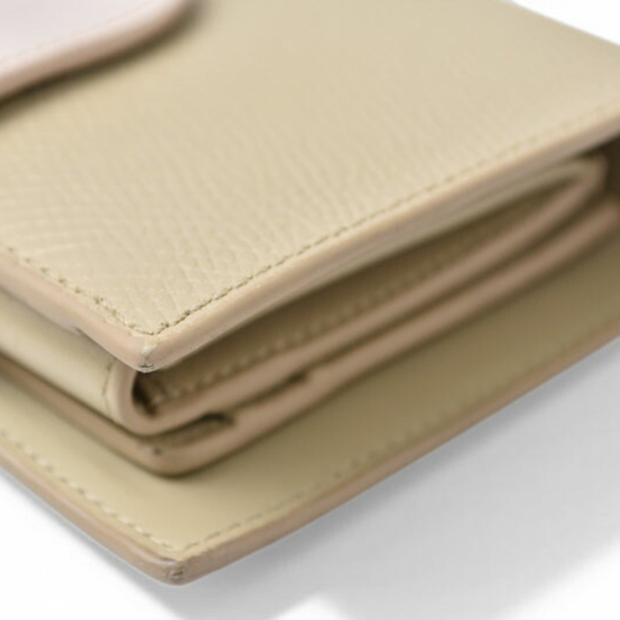 Celine Celine Bi-fold Mini Wallet with Strap - Two-tone Terracotta and Light Pink Size ONE SIZE - 6 Thumbnail