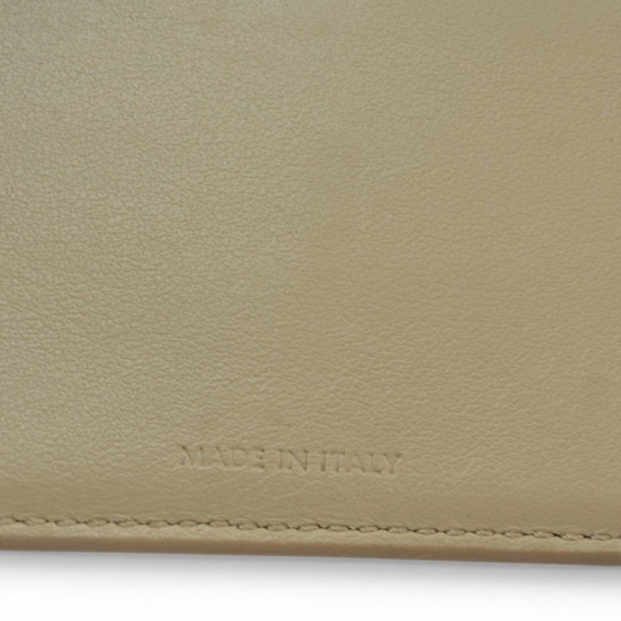 Celine Celine Bi-fold Mini Wallet with Strap - Two-tone Terracotta and Light Pink Size ONE SIZE - 9 Thumbnail