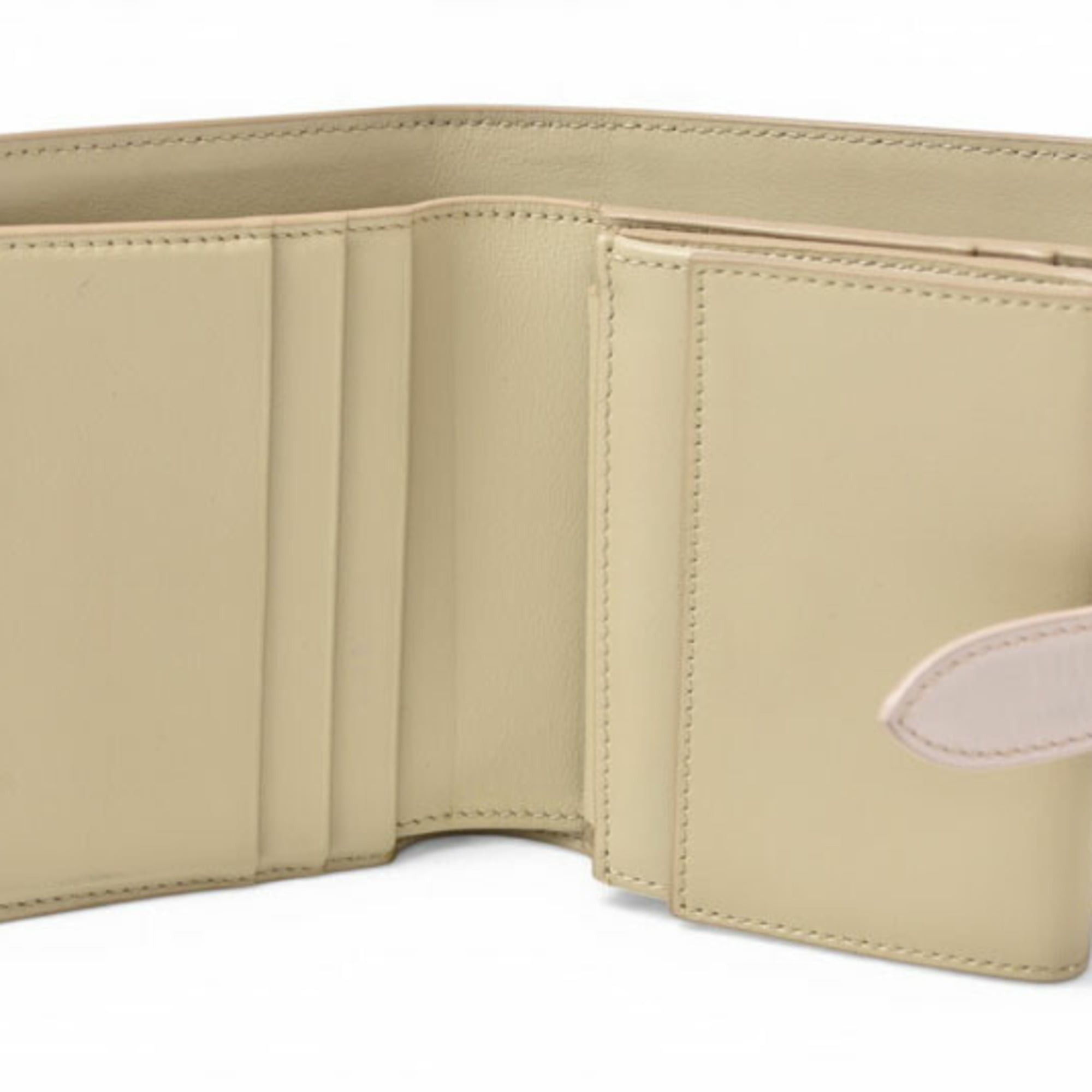 Celine Celine Bi-fold Mini Wallet with Strap - Two-tone Terracotta and Light Pink Size ONE SIZE - 11 Thumbnail