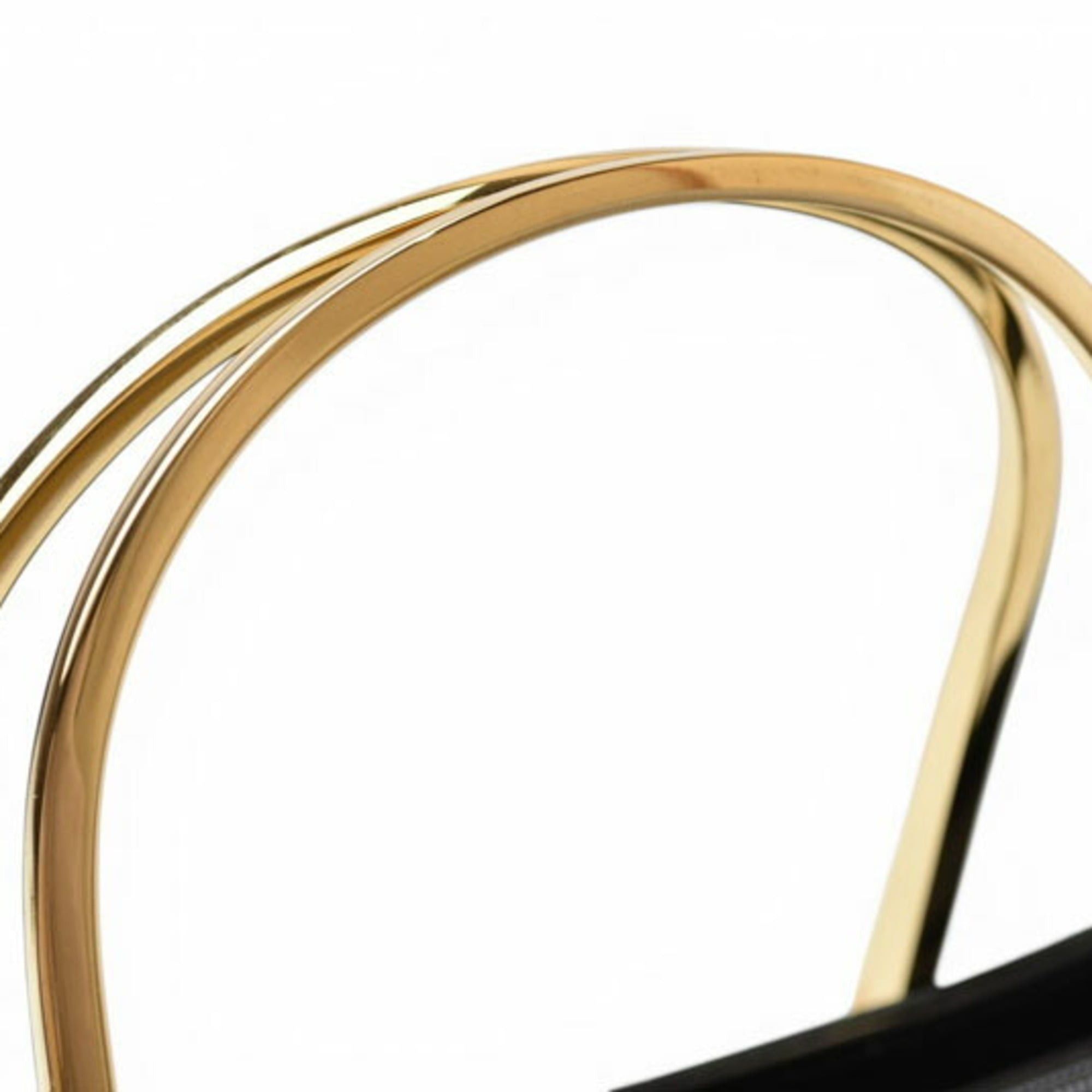 Loewe Loewe handbag, LOEWE bag, Anagram design, metal handle, green and black. Size ONE SIZE - 4 Thumbnail