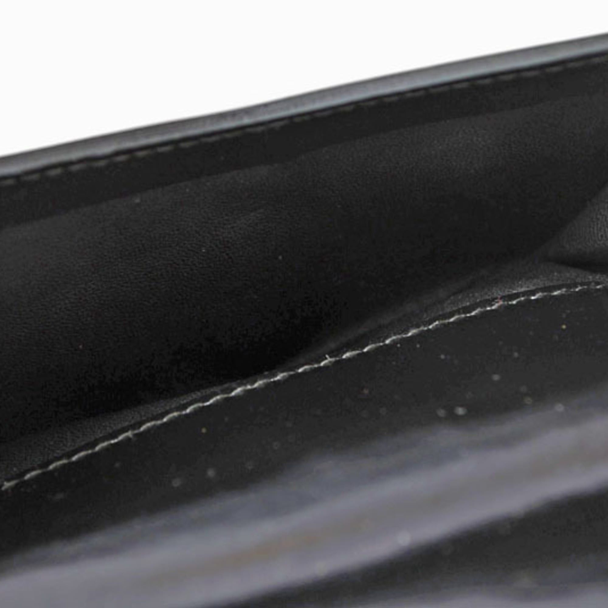 Gucci Gucci, unused, folding wallet, 035.3731, enamel, black. Size ONE SIZE - 10 Thumbnail