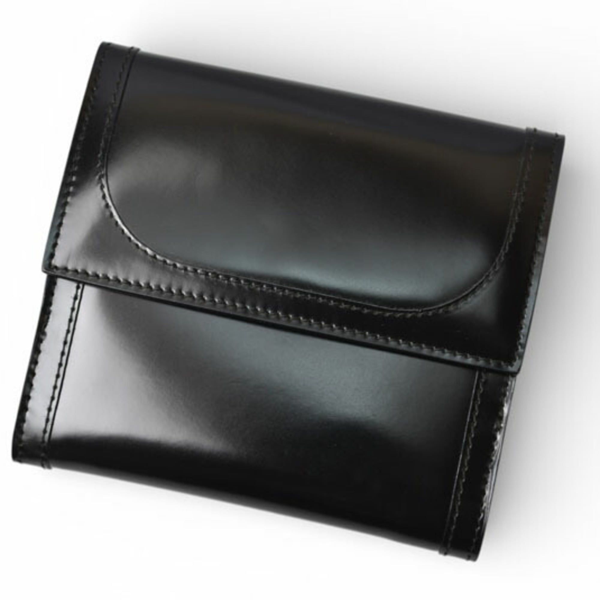 Gucci Gucci, unused, folding wallet, 035.3731, enamel, black. Size ONE SIZE - 4 Thumbnail