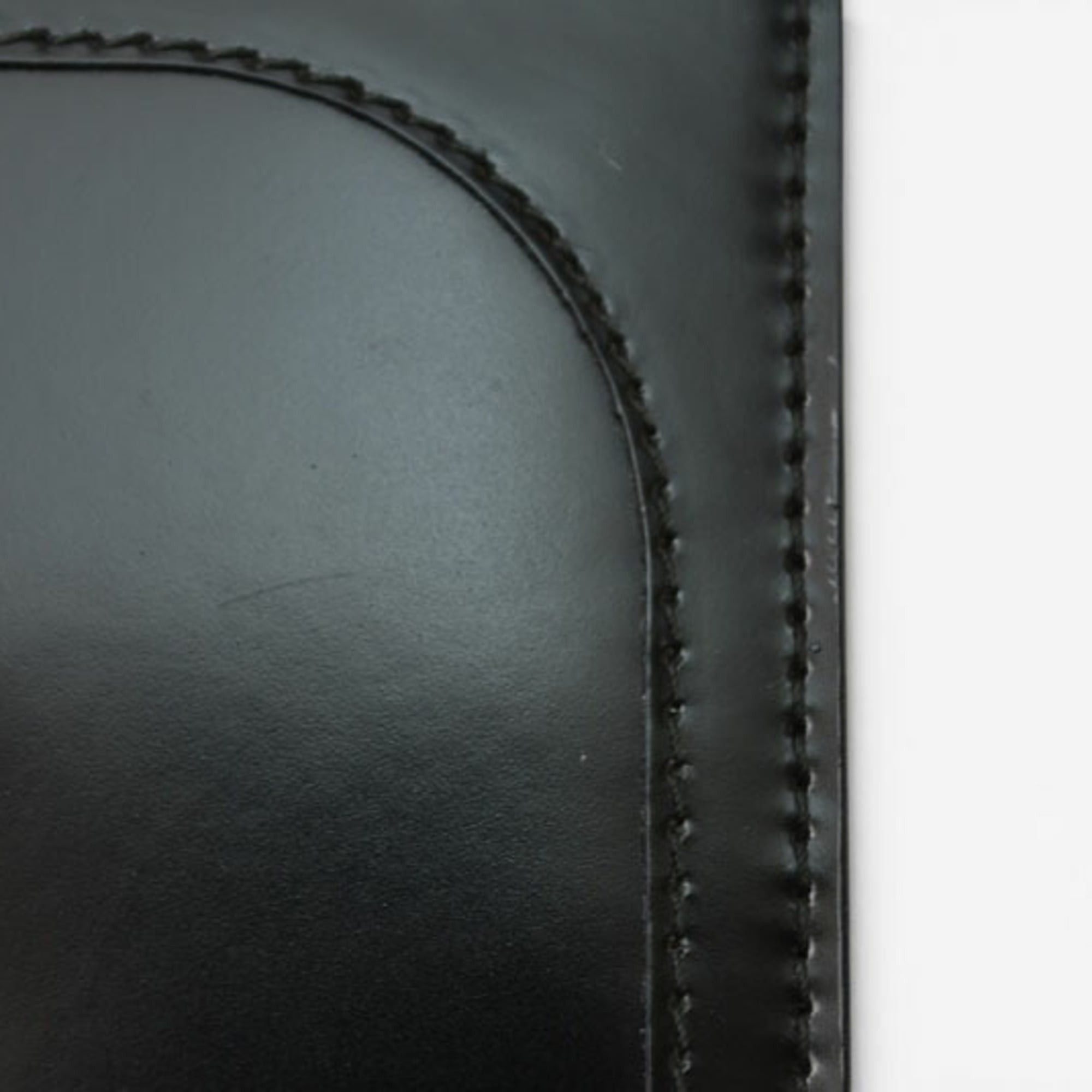 Gucci Gucci, unused, folding wallet, 035.3731, enamel, black. Size ONE SIZE - 13 Thumbnail