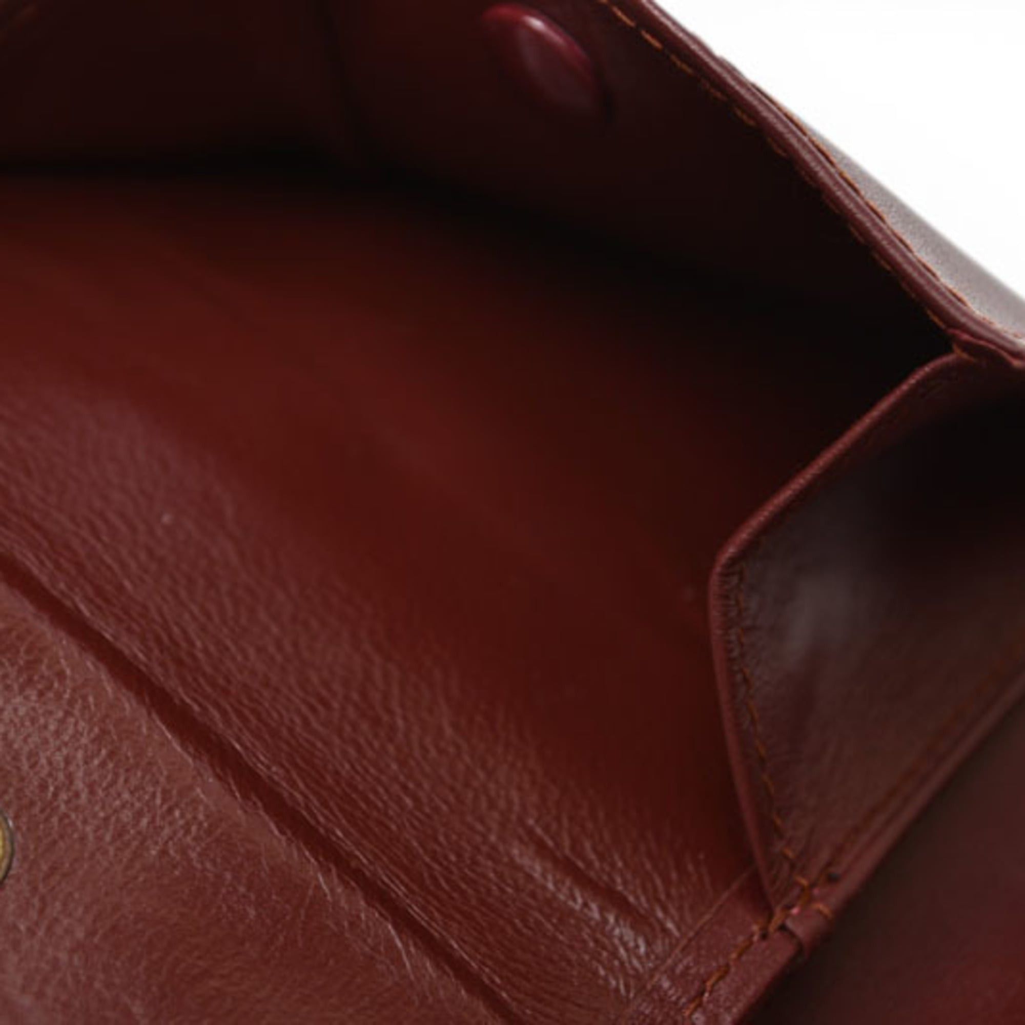 Cartier Cartier Bi-fold Wallet, Men's Must de Bordeaux 73184192 Size ONE SIZE - 9 Thumbnail
