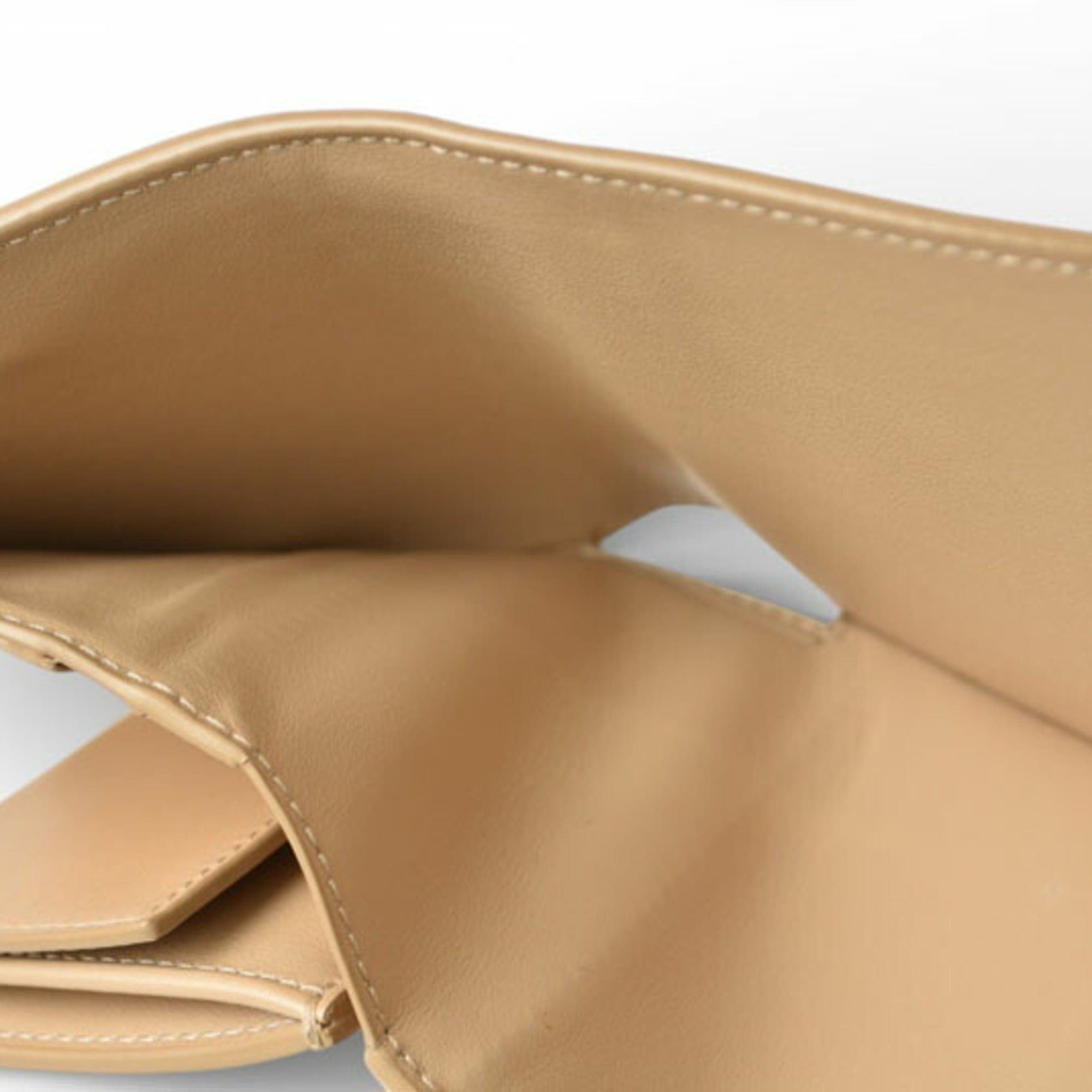 Celine Celine Mini Wallet, CELINE Women's Tri-fold Beige, SMALL TRIFOLD WALLET 10B57 Size ONE SIZE - 5 Thumbnail