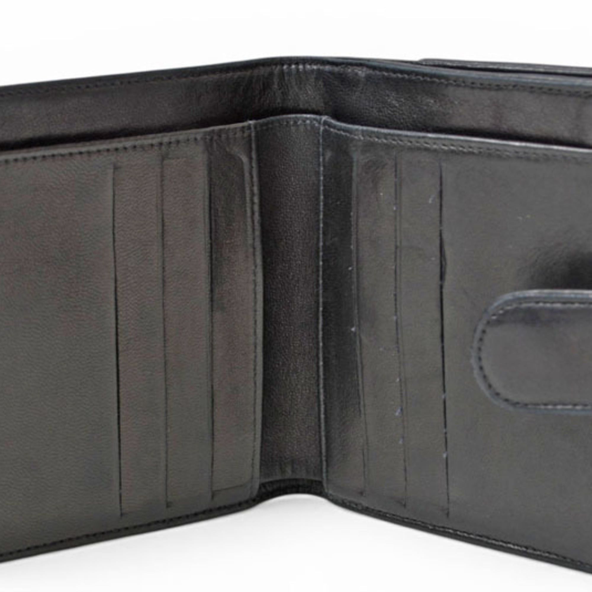 Chanel Chanel bi-fold wallet, Coco Mark, black. Size ONE SIZE - 3 Thumbnail
