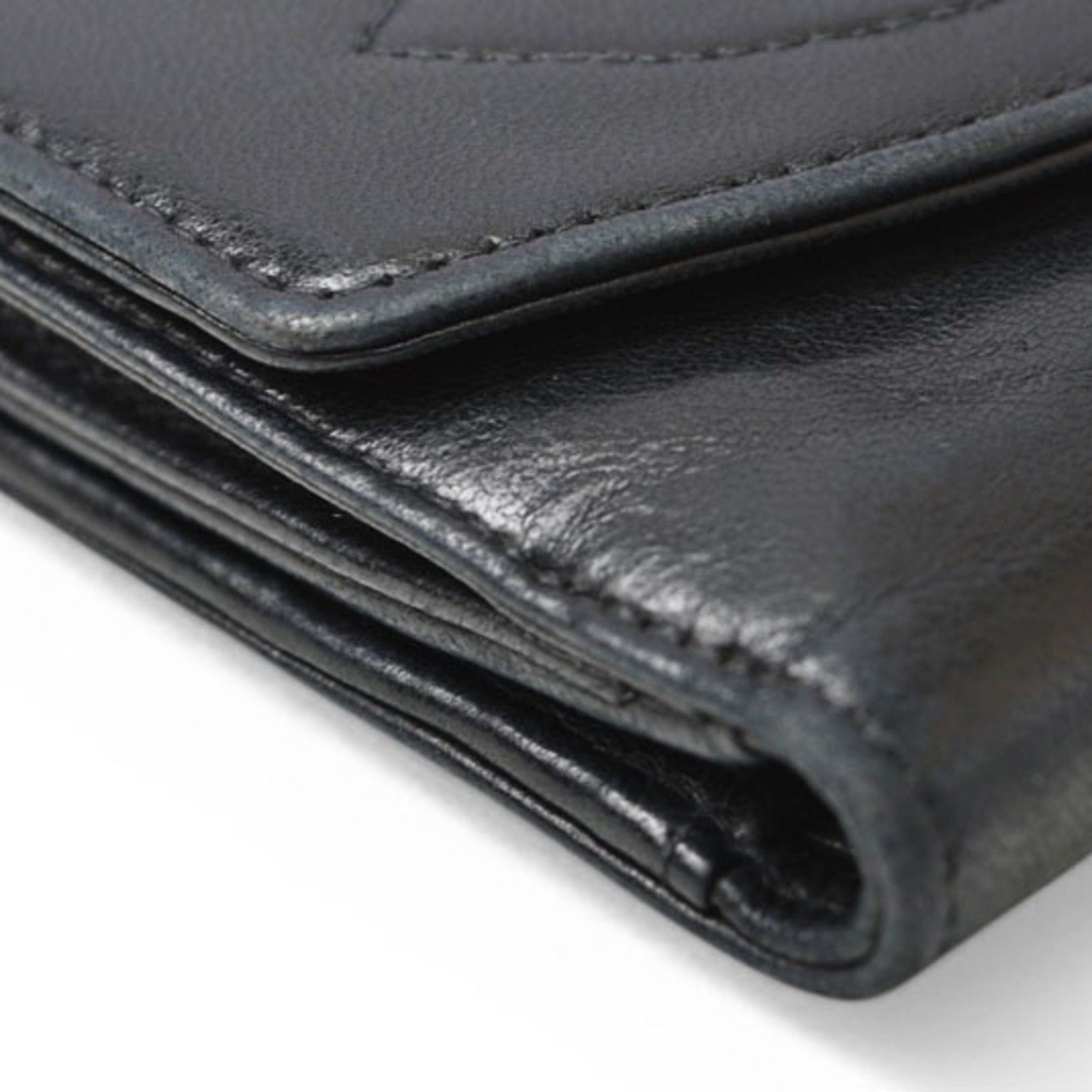 Chanel Chanel bi-fold wallet, Coco Mark, black. Size ONE SIZE - 4 Thumbnail
