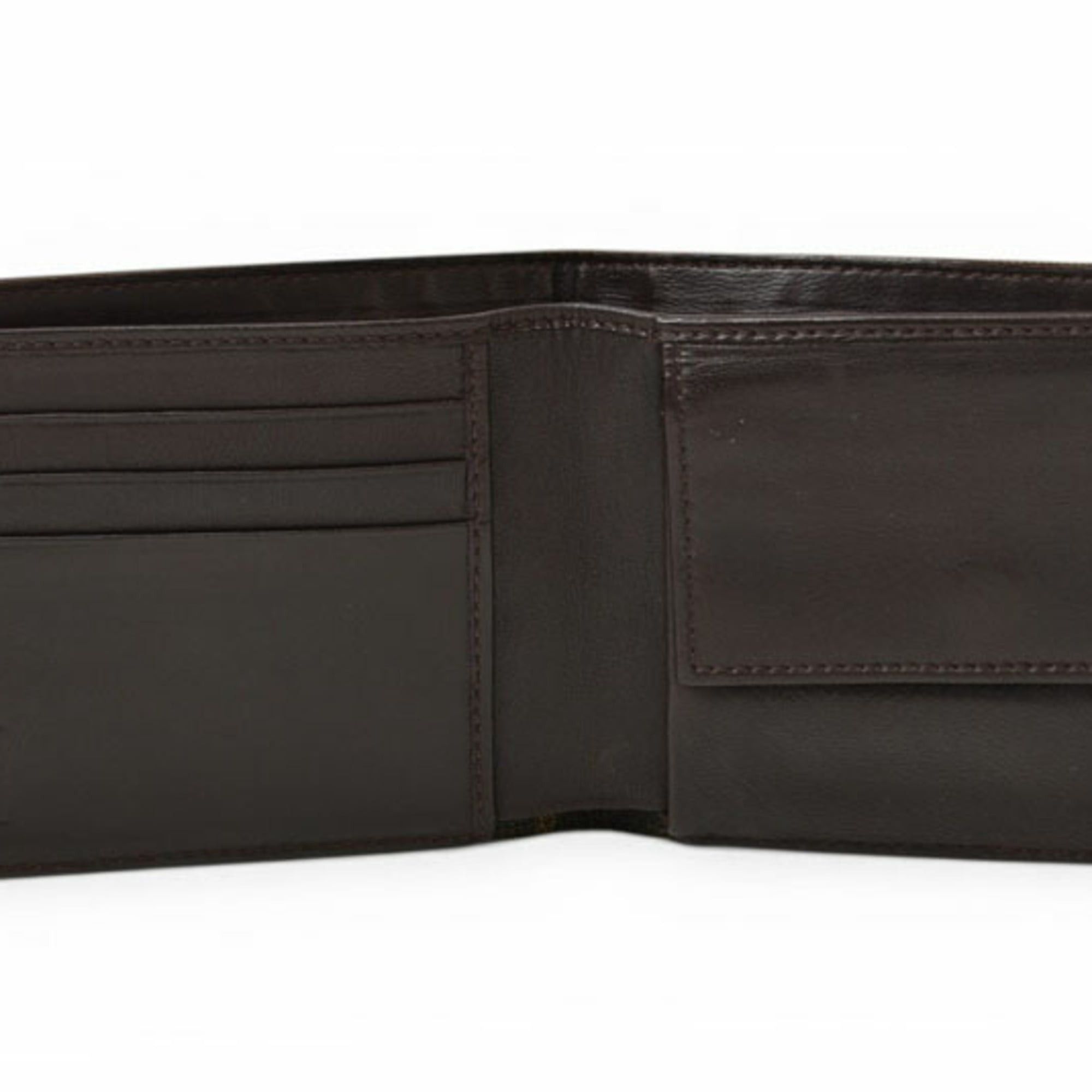 Fendi Fendi men's bi-fold wallet, ZUCCA pattern, brown. Size ONE SIZE - 5 Thumbnail