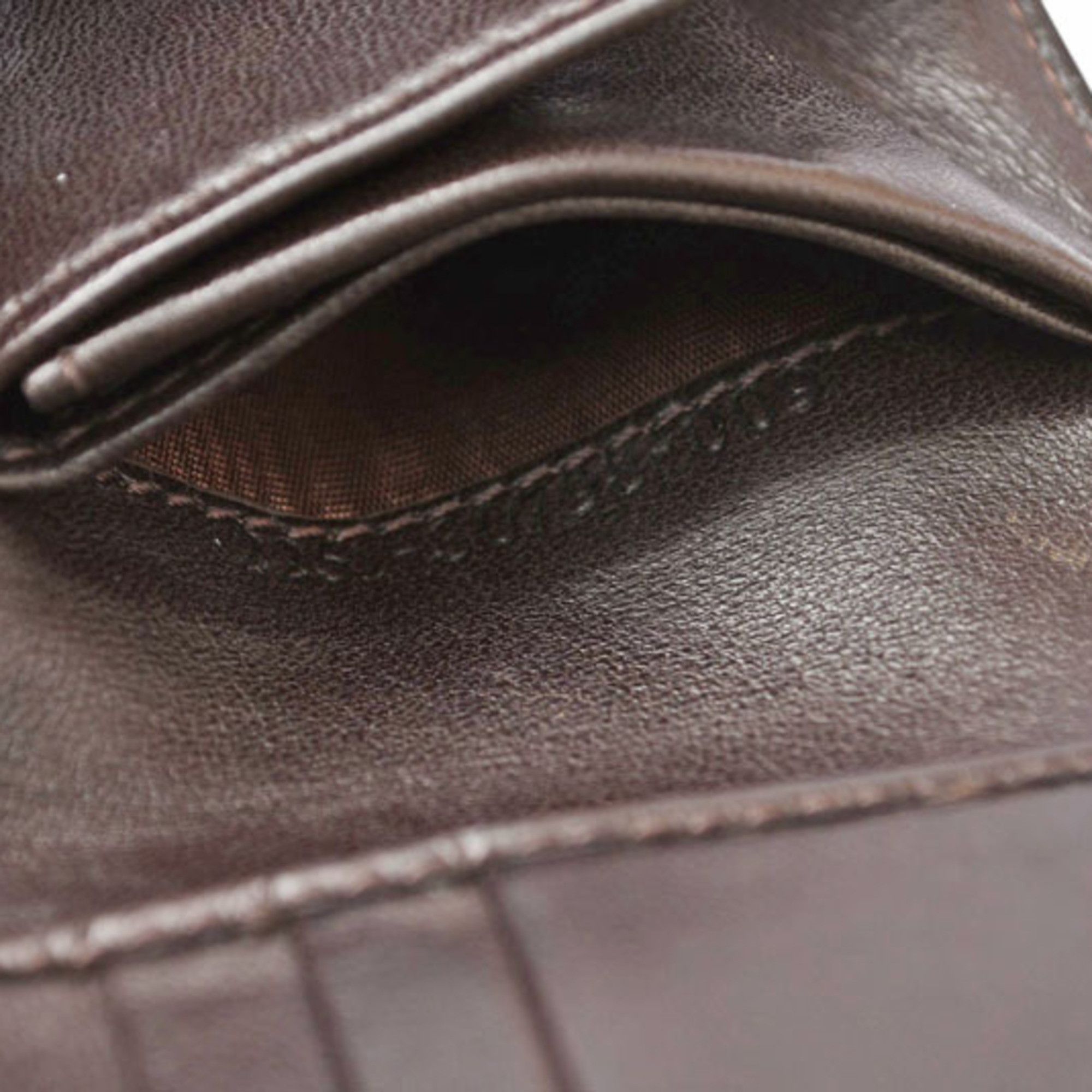 Fendi Fendi men's bi-fold wallet, ZUCCA pattern, brown. Size ONE SIZE - 9 Thumbnail