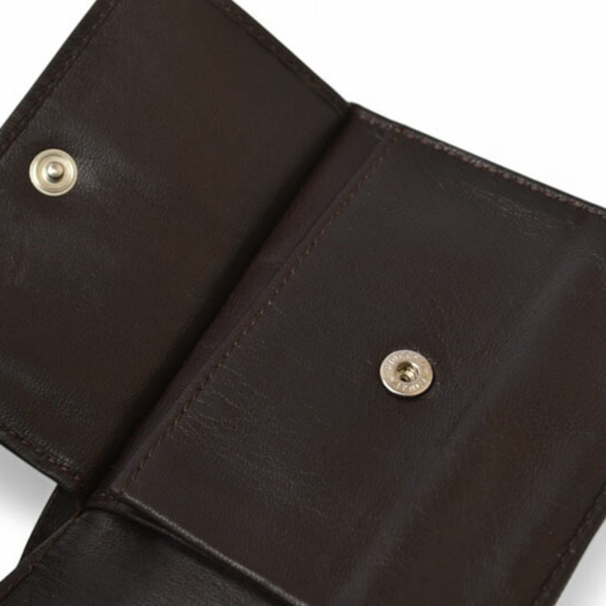 Fendi Fendi men's bi-fold wallet, ZUCCA pattern, brown. Size ONE SIZE - 8 Thumbnail
