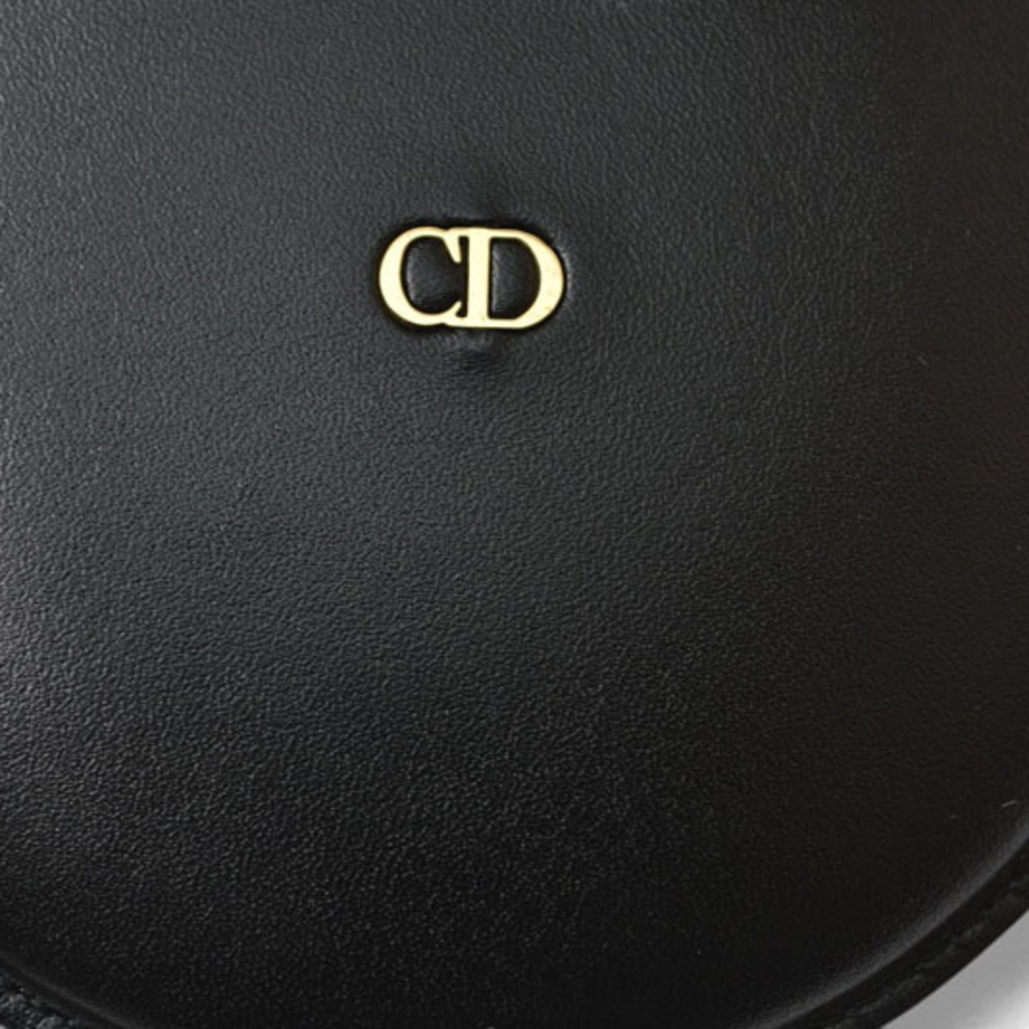 Dior Christian Dior coin case, small purse, black. Size ONE SIZE - 9 Thumbnail