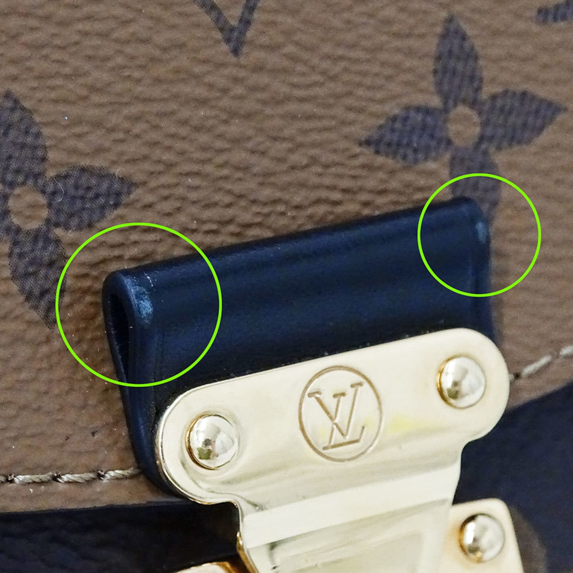 Louis Vuitton Louis Vuitton Women's Handbag, Brand Handbag/Shoulder Bag, 2-way, Monogram Reverse Canvas, Camera Box, Brown M82465 Size ONE SIZE - 11 Thumbnail