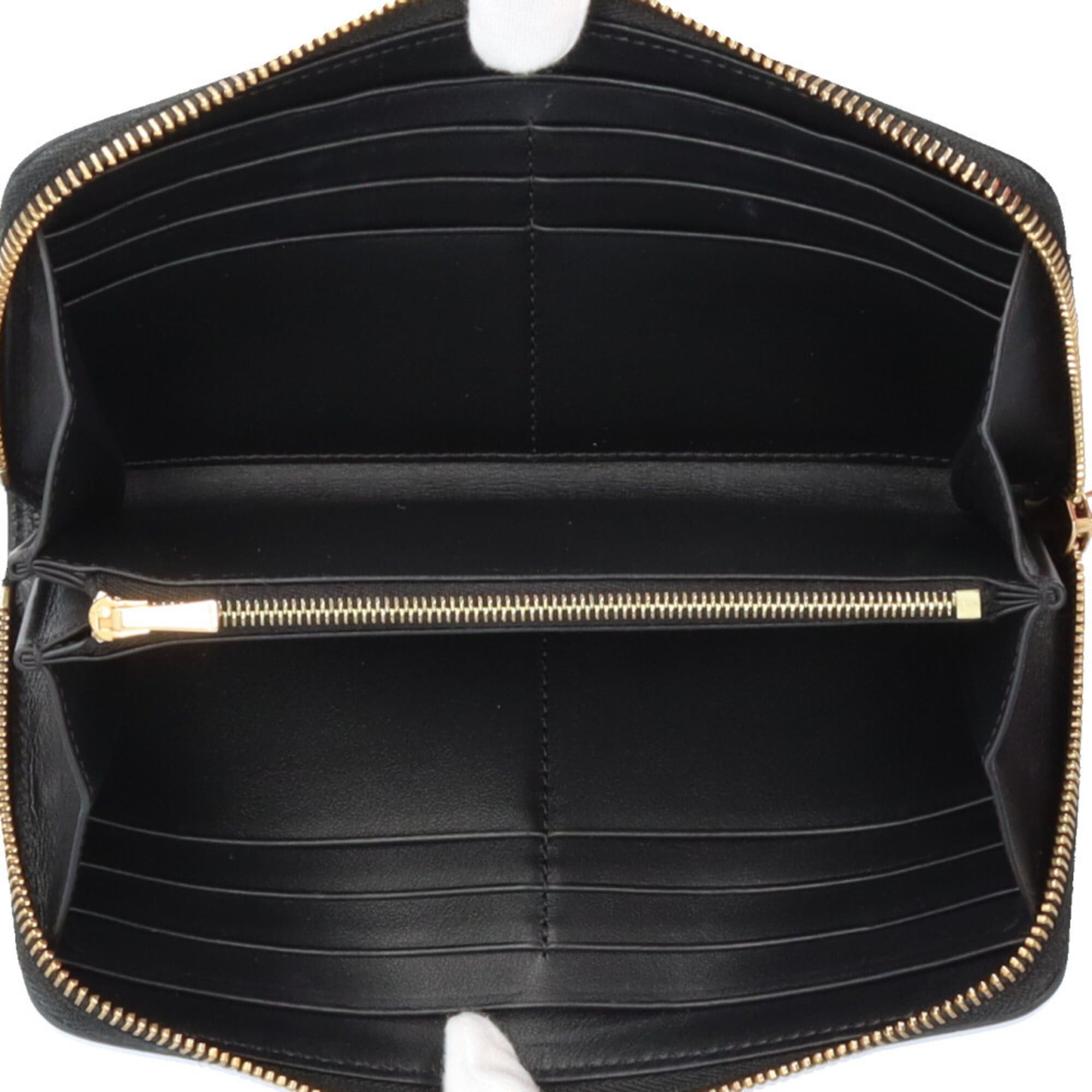 Celine Celine Large Zip Wallet Triomphe Long Leather Men's Women's CELINE Size ONE SIZE - 6 Thumbnail