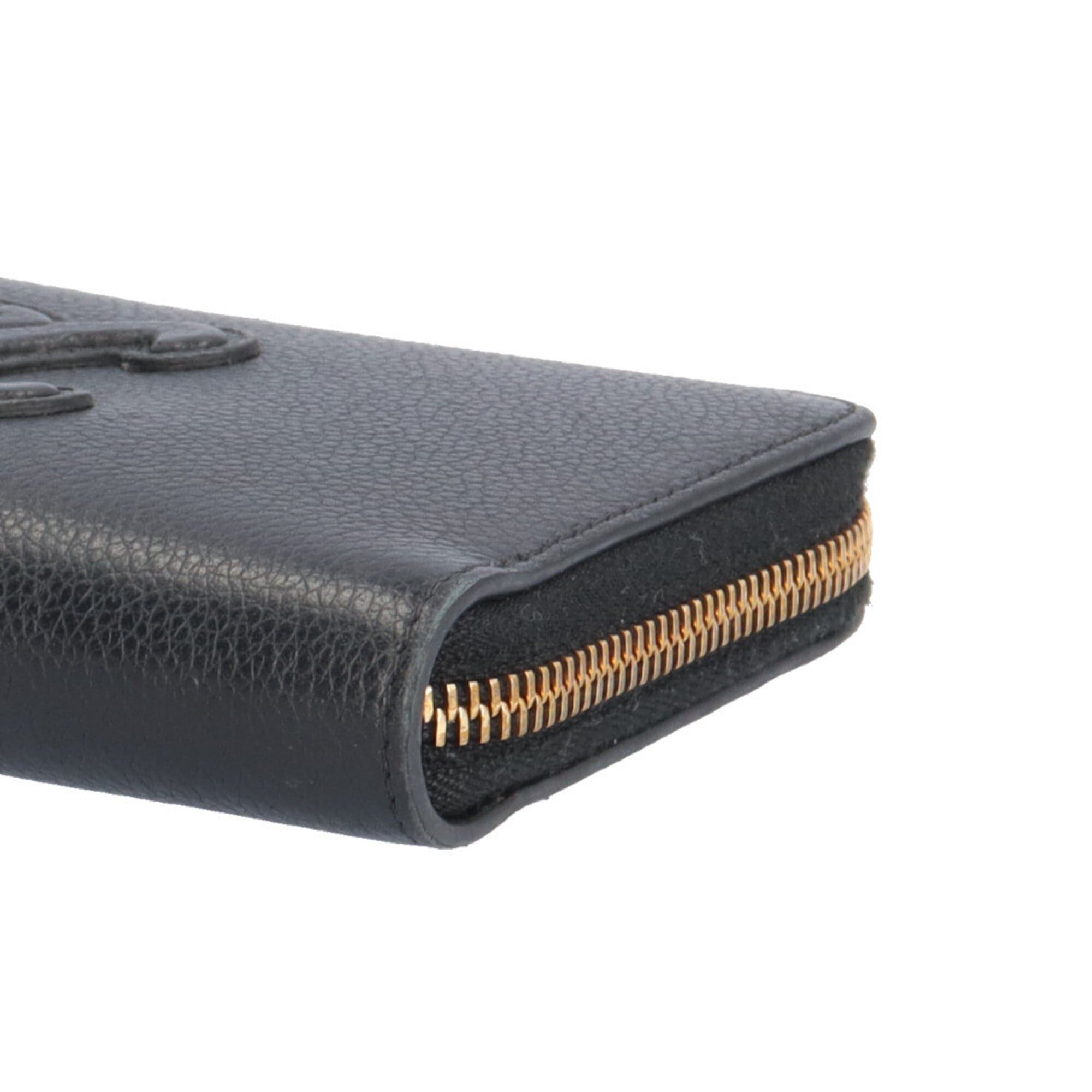 Celine Celine Large Zip Wallet Triomphe Long Leather Men's Women's CELINE Size ONE SIZE - 9 Thumbnail