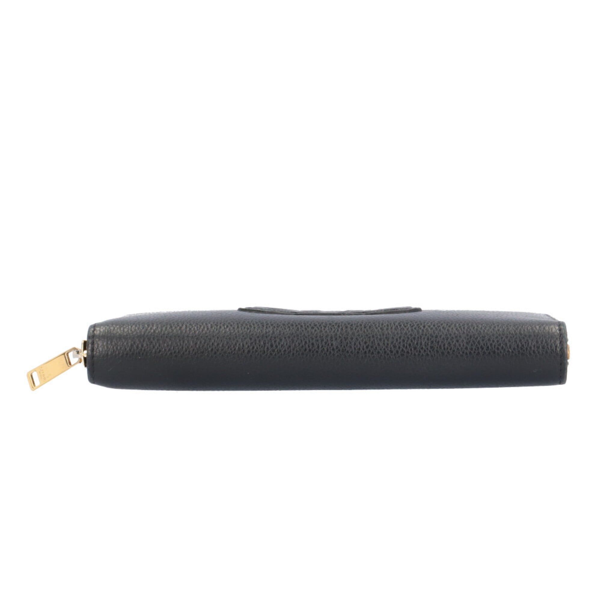 Celine Celine Large Zip Wallet Triomphe Long Leather Men's Women's CELINE Size ONE SIZE - 4 Thumbnail